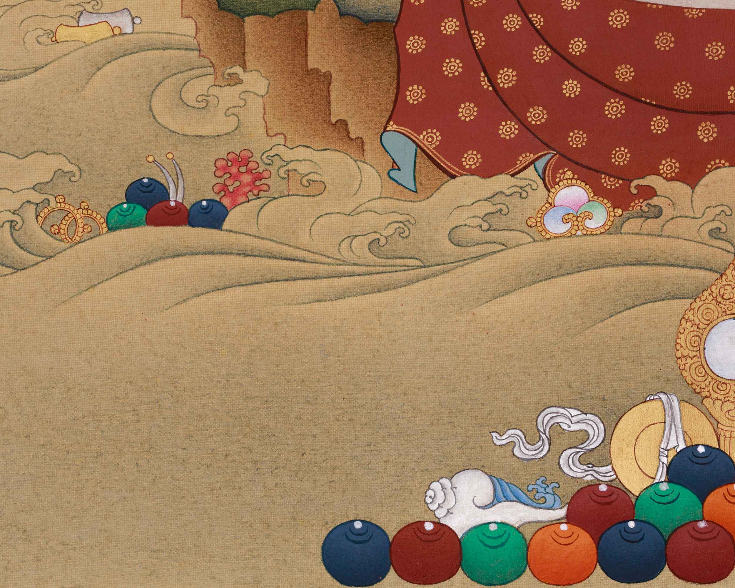 The Peaceful White Tara Painting | Bringing Compassion and Healing Energy