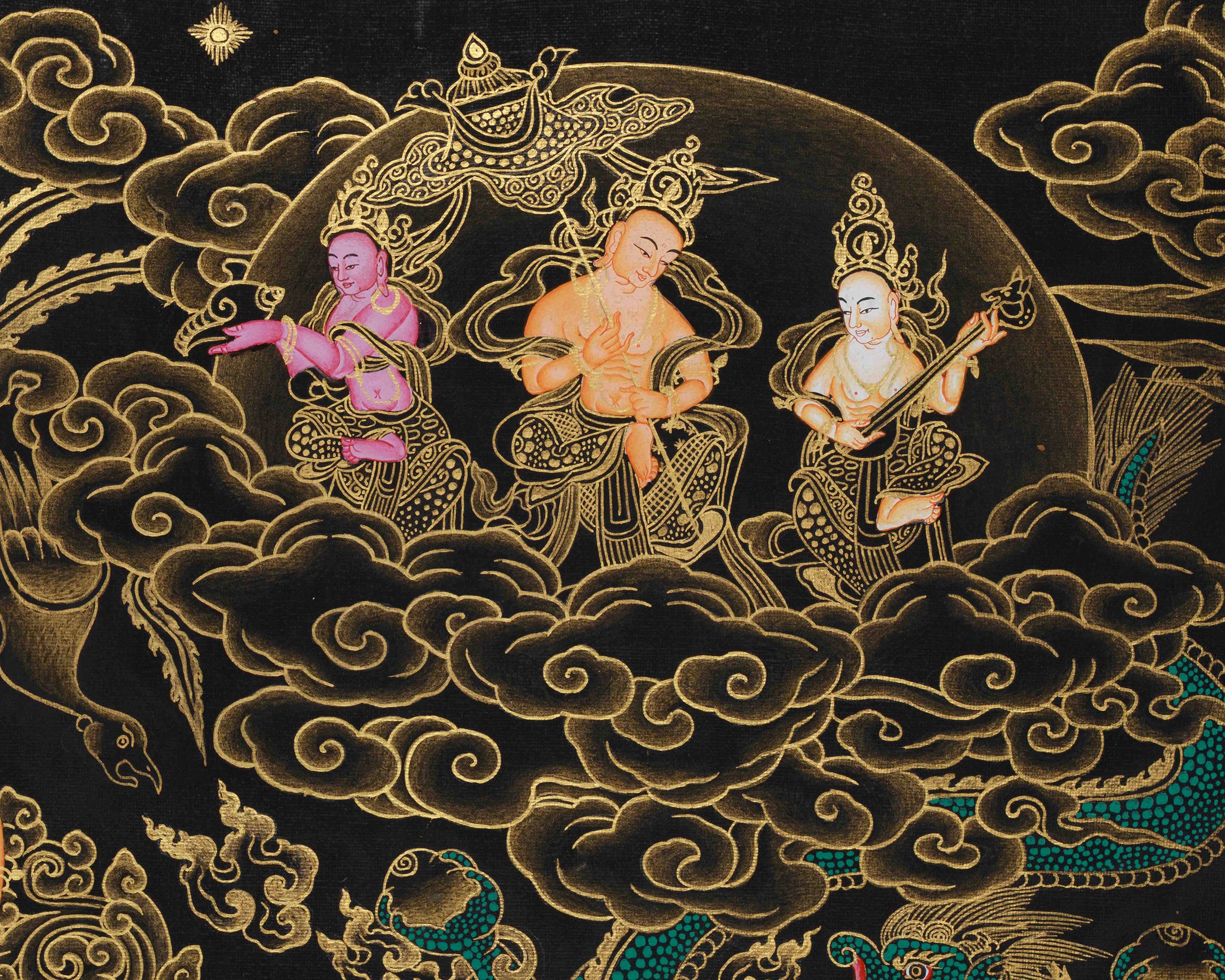 The Enlightened Teacher Buddha Shakyamuni | Giclee Canvas Print