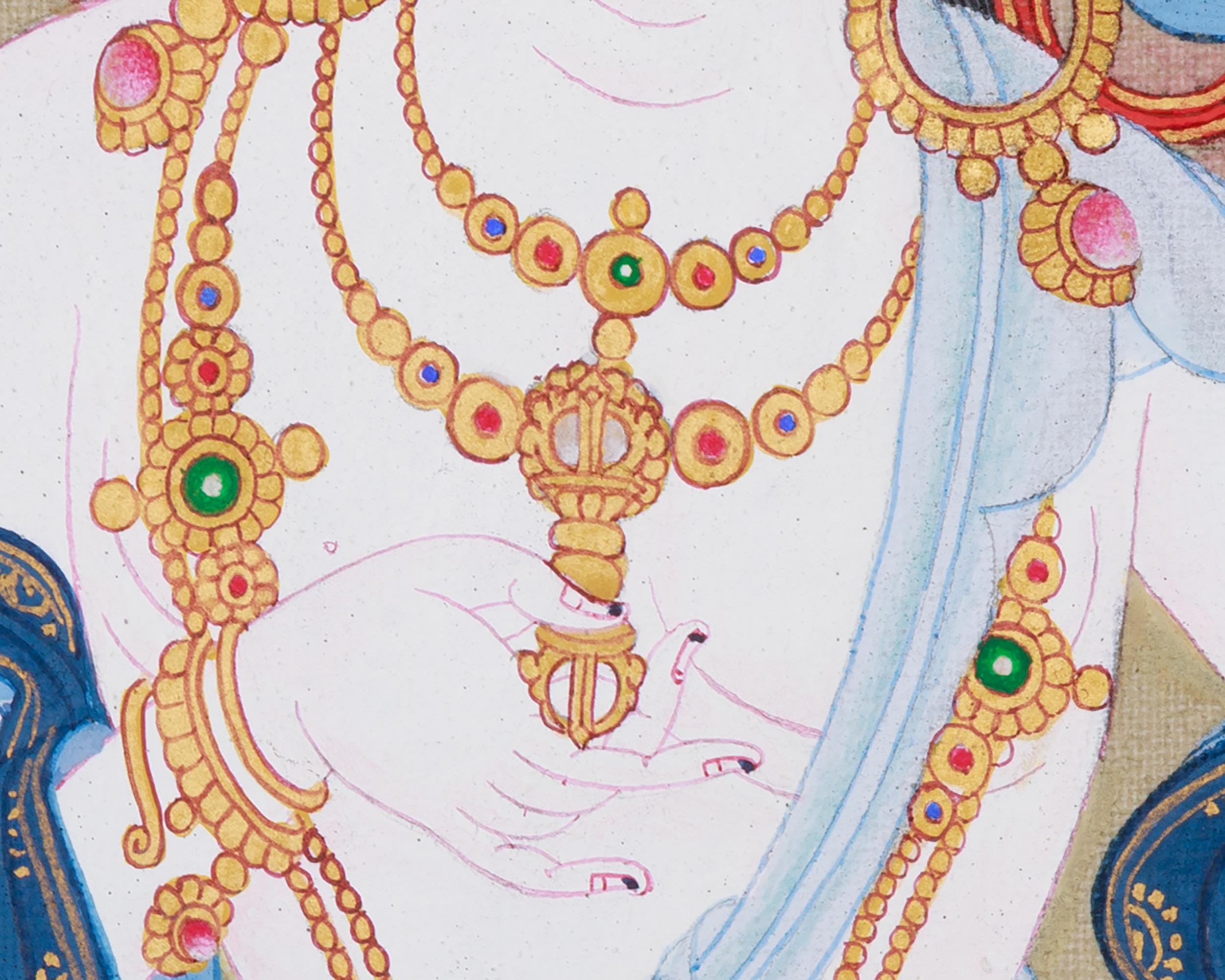 Divine Purifier Deity Vajrasattva Thangka | Dorje Sempa Art