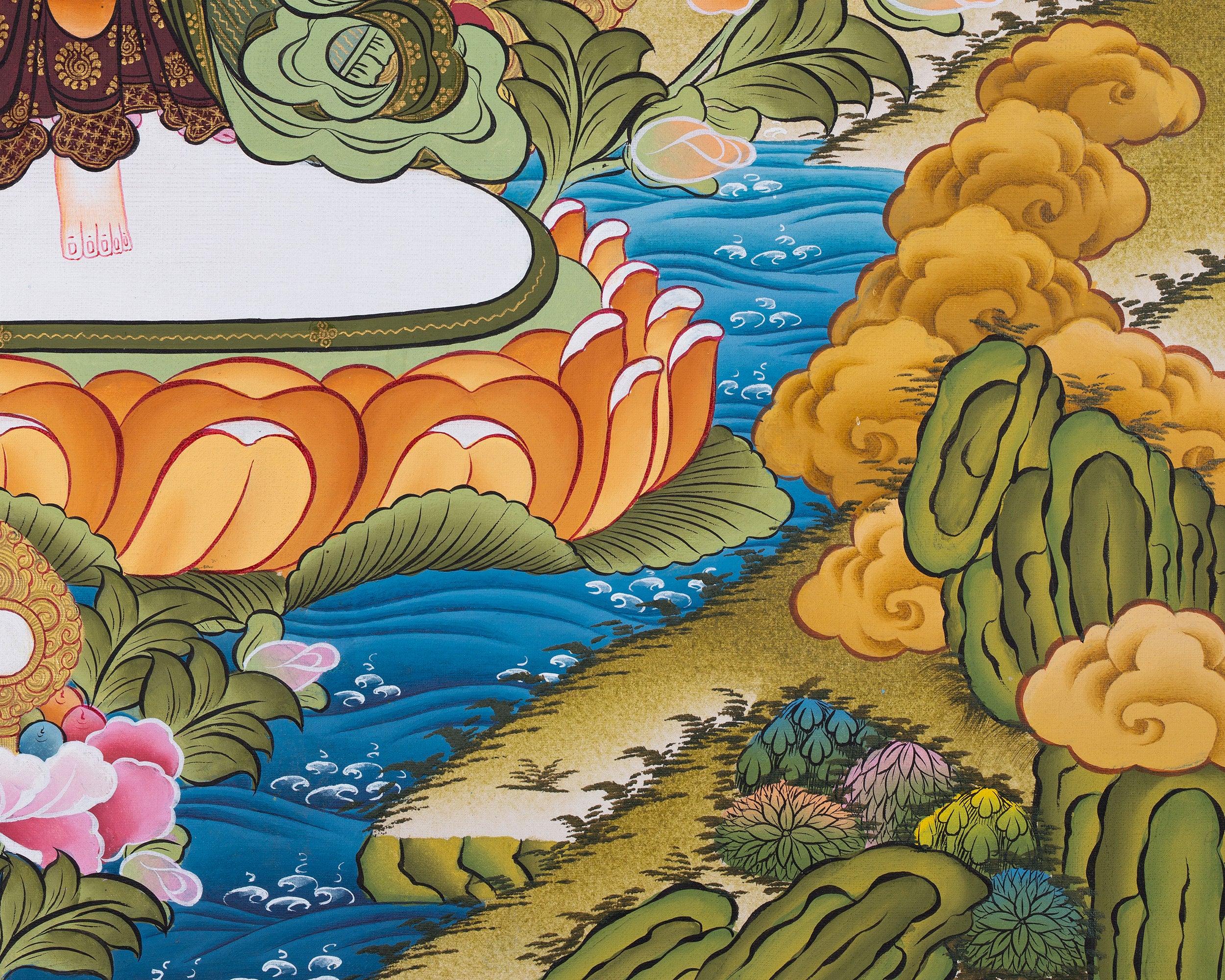 1000 Hands Bodhisattva Thangka | Divine Artwork of Infinite Compassion
