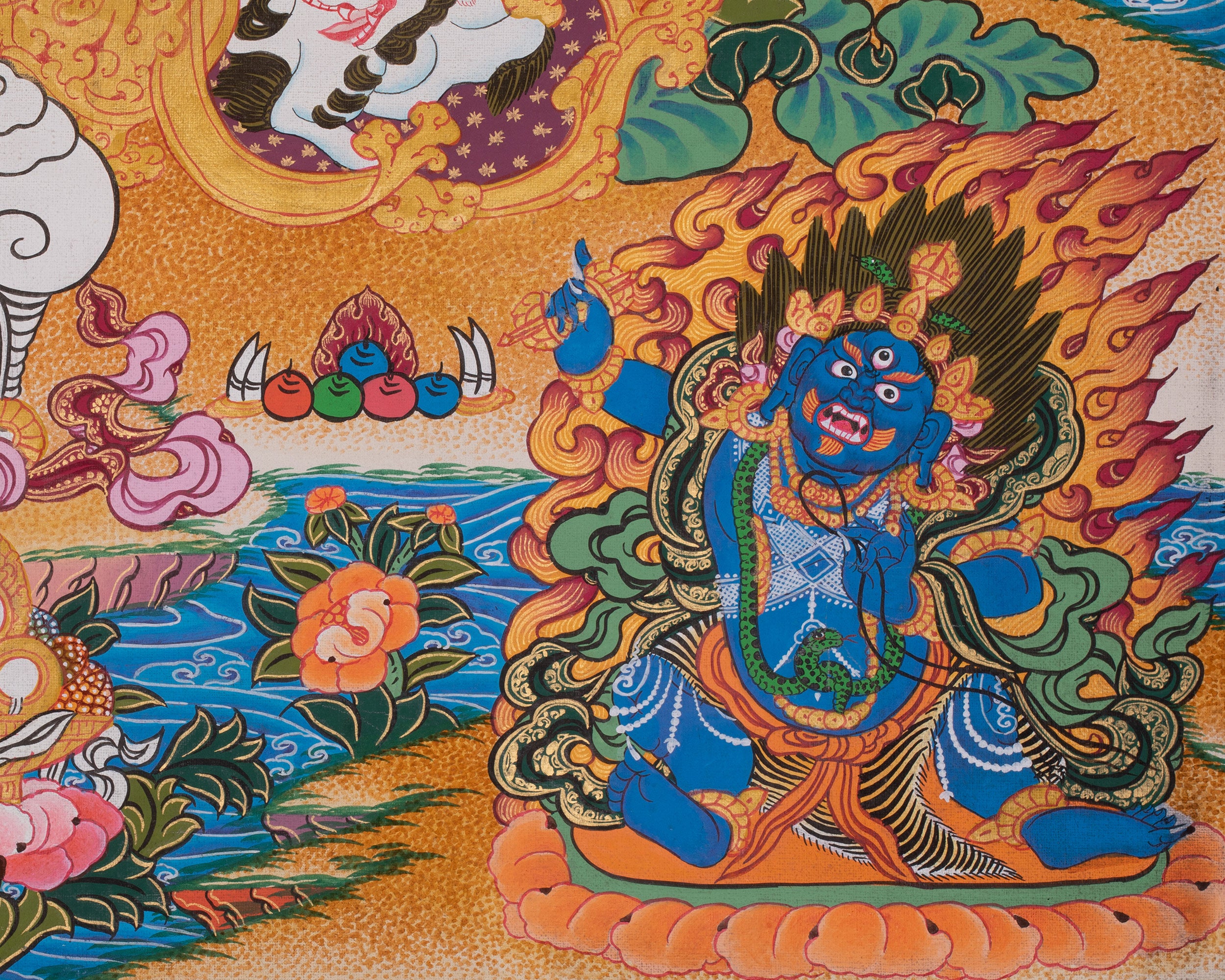 Chenrezig With Mantra | A Spiritual Symbol of Infinite Compassion