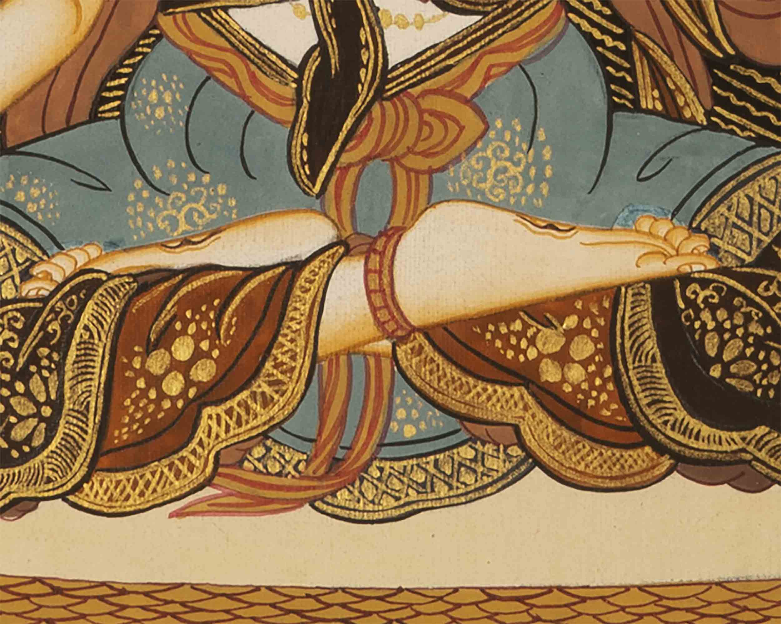 White Tara Thangka | Vajrayana Housewarming Gift