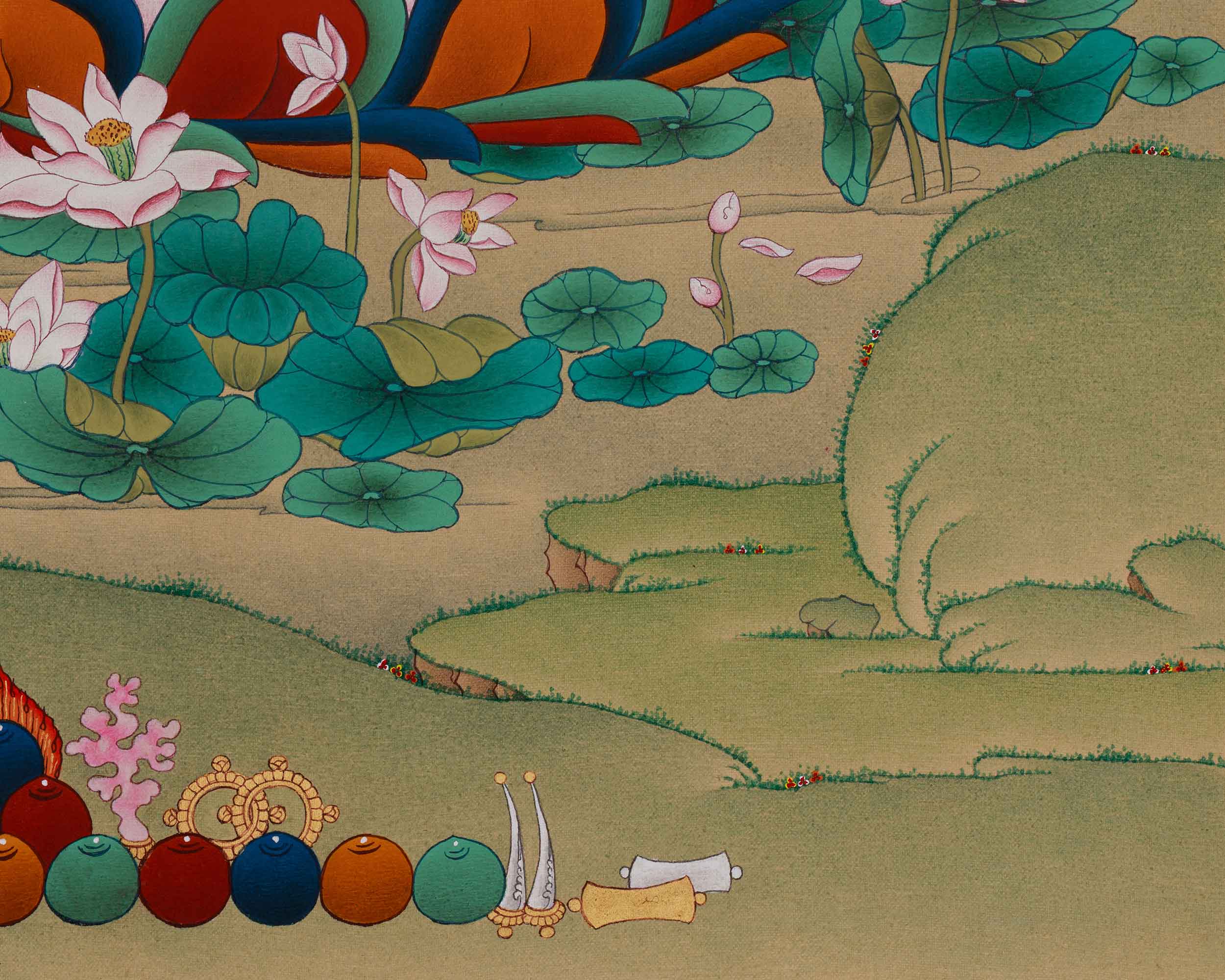 Purification Icon Vajrasattva Thangka | Dorje Sempa Artwork