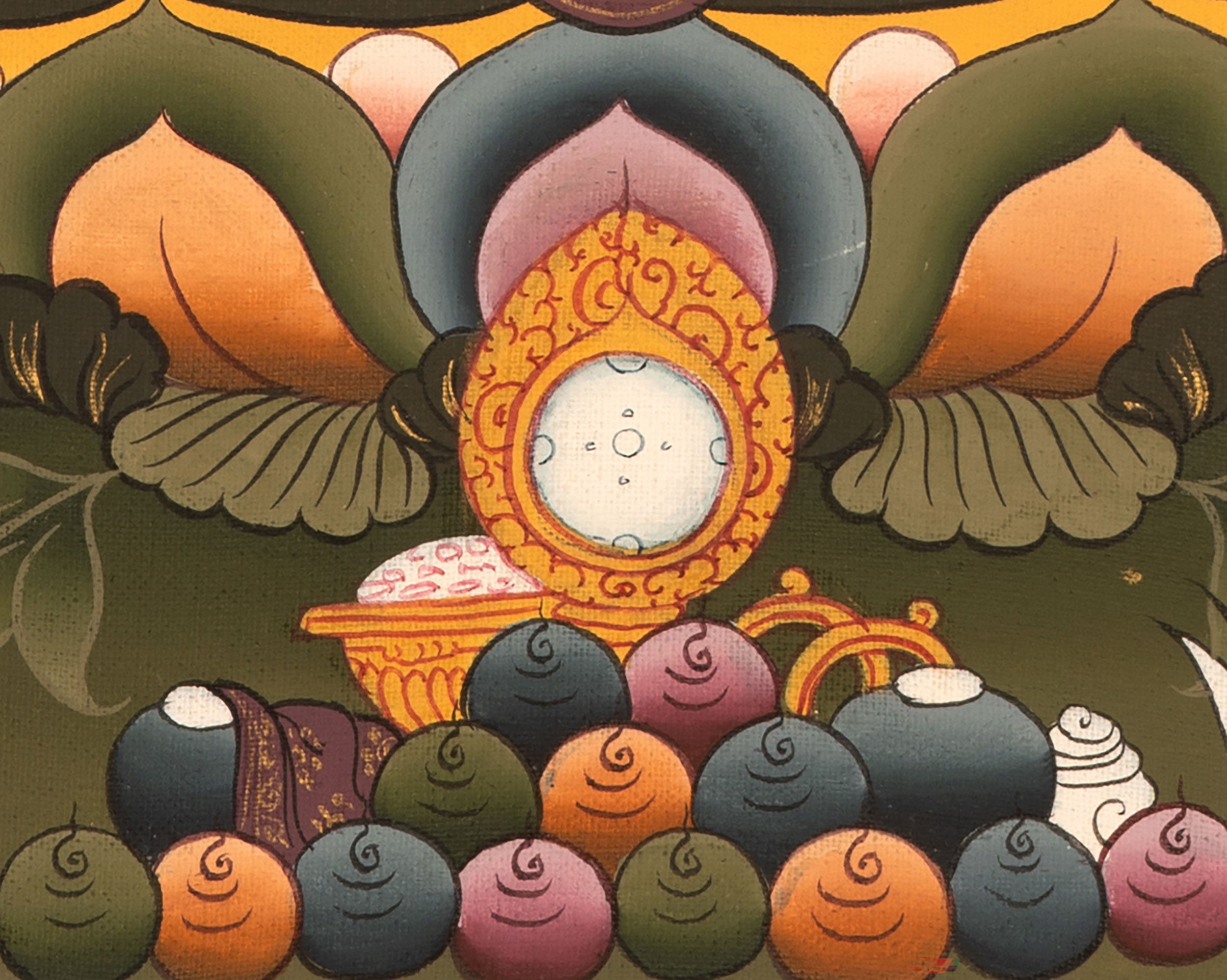 Amitabha Buddha Thangka | Small Size Home Decor