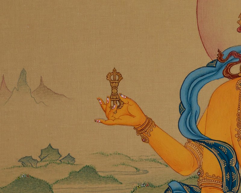 Goddess Prajnaparamita Thangka | "Great Mother" of all Buddhas