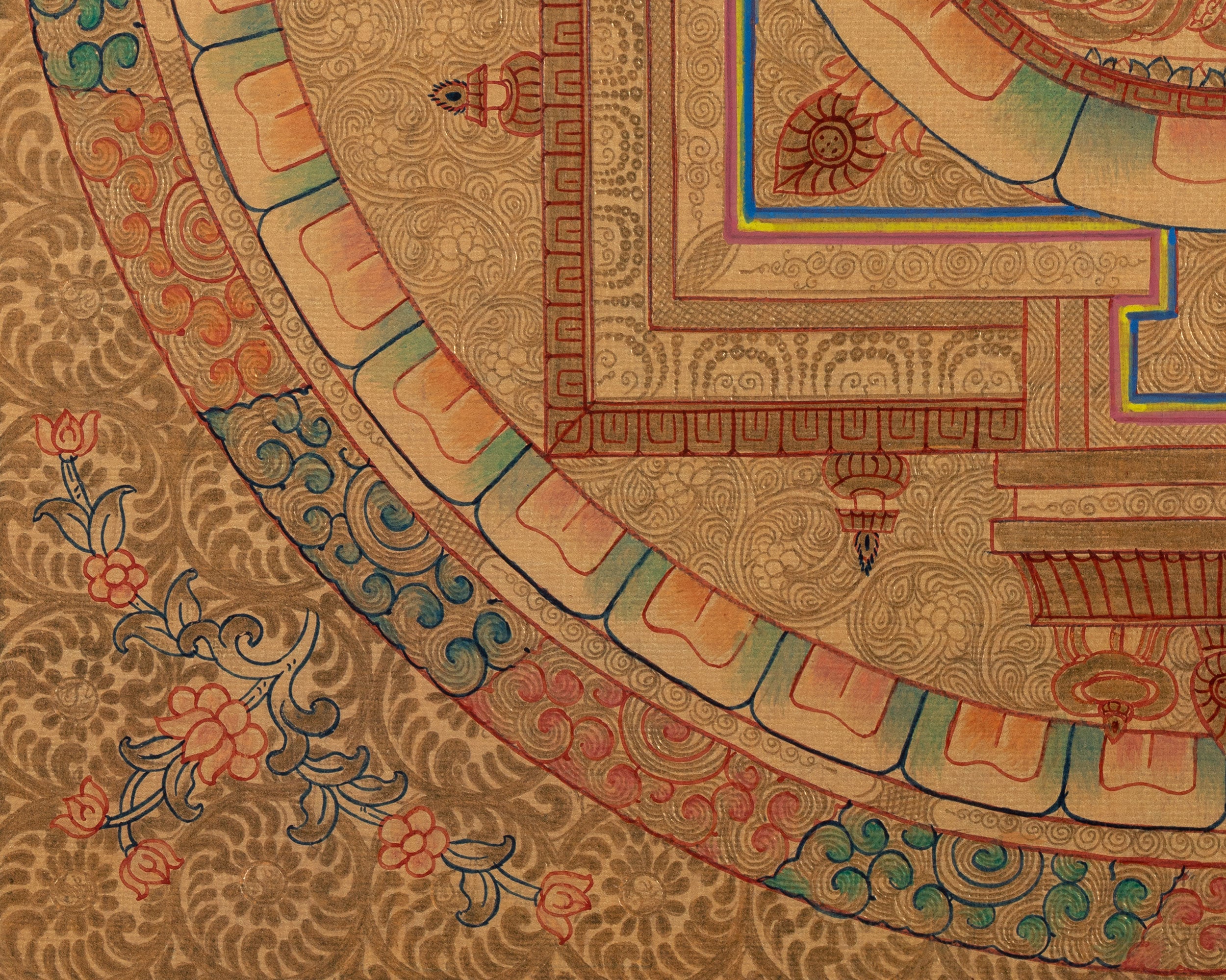 Guru Padmasambhava Mandala | Second Buddha in Peaceful Form