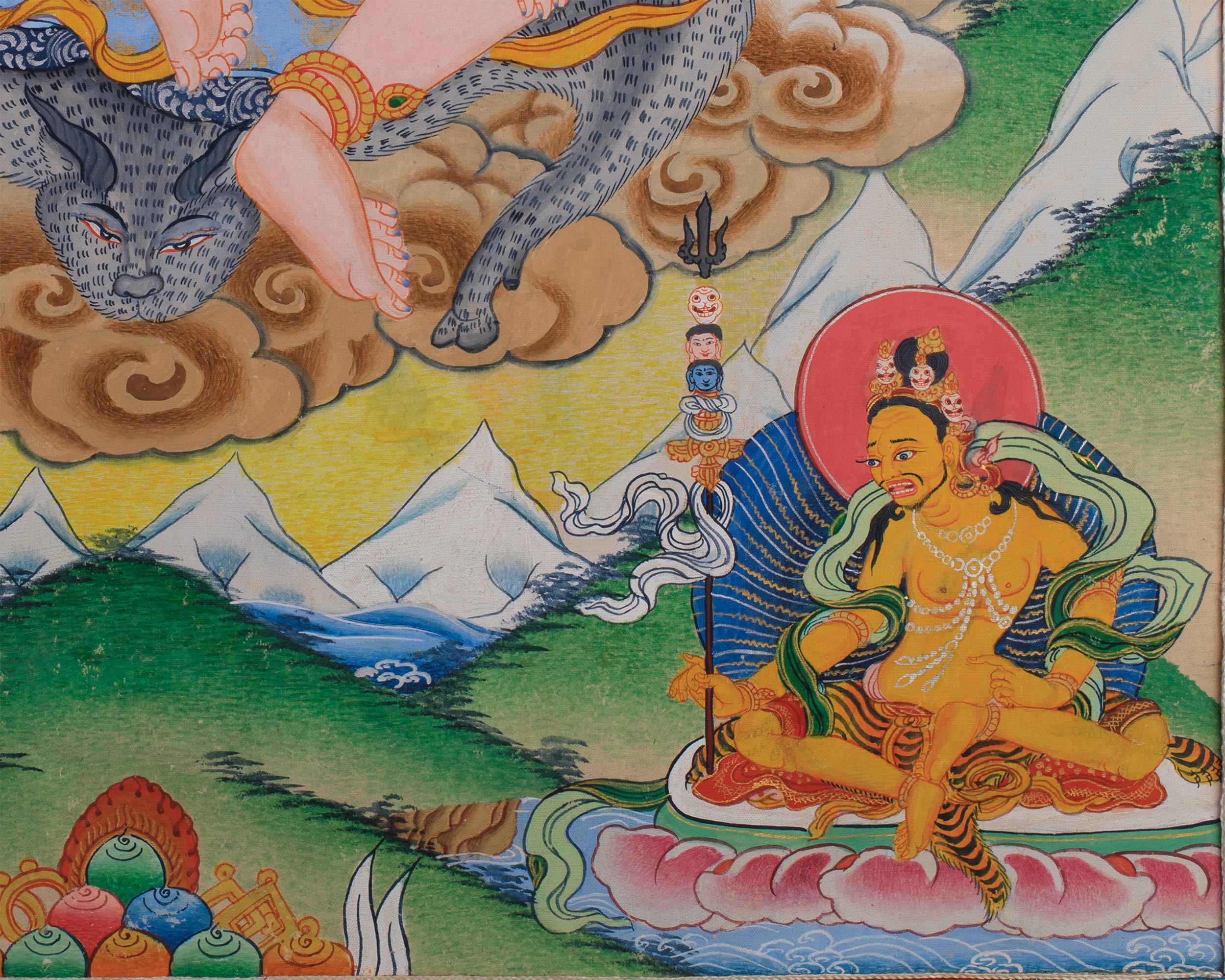 Garab Dorje Thangka | An Inspiring Depiction of the First Dzogchen Master