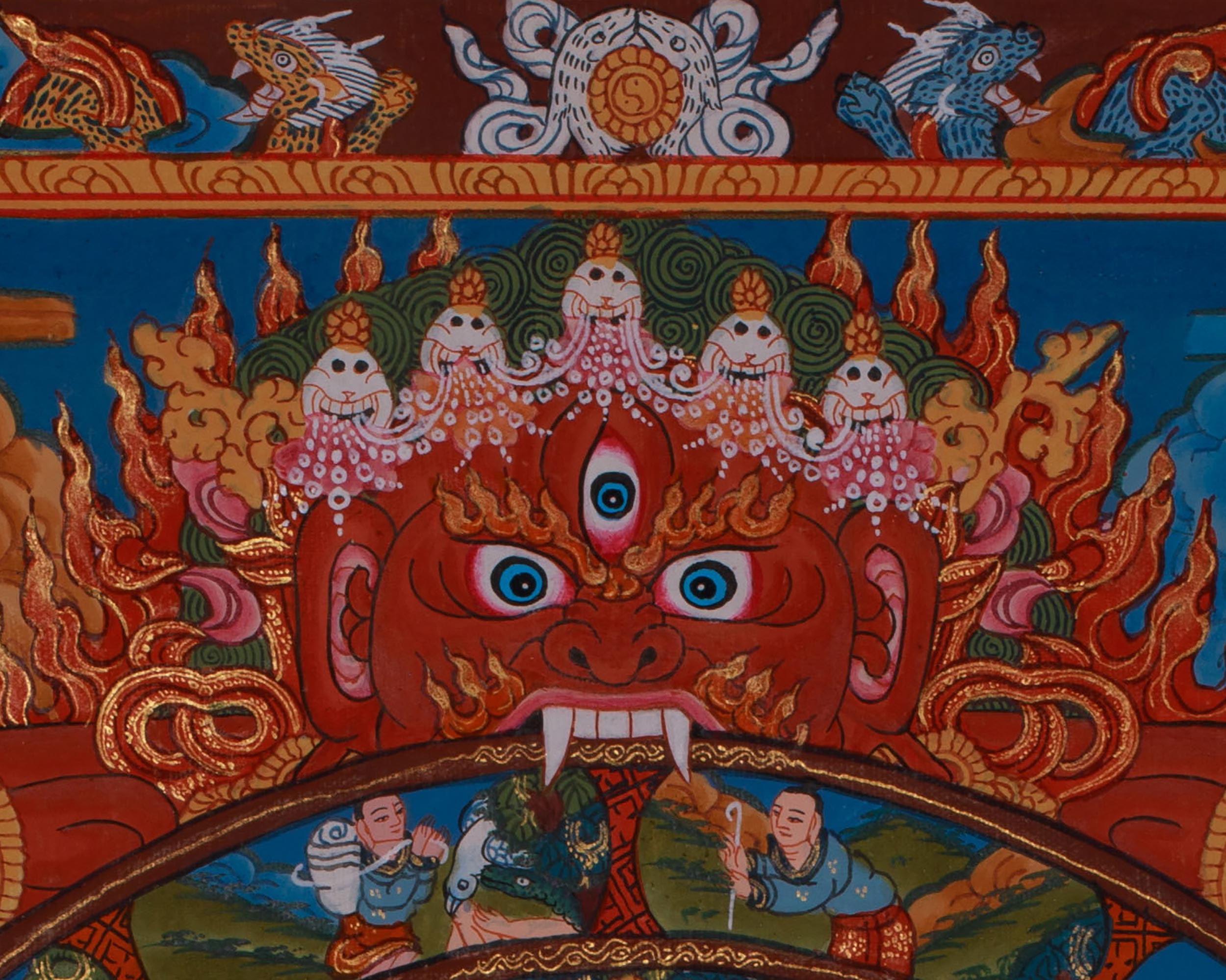 The Buddhist Wheel of Life Thangka | Guide to Samsara and Liberation
