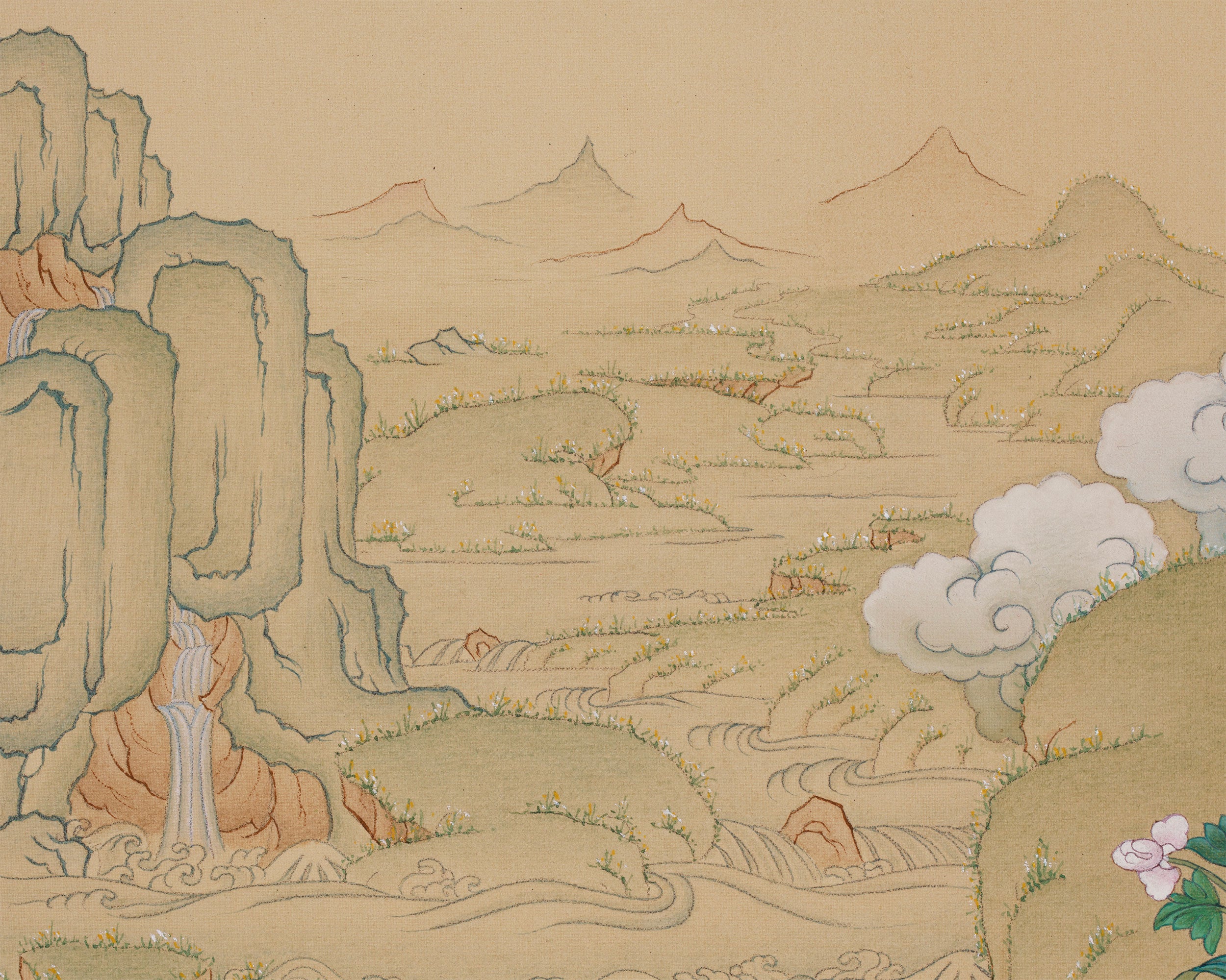 Divine Long Life Bodhisattvas | Tibetan Trinity of Healing, Protection, and Purification