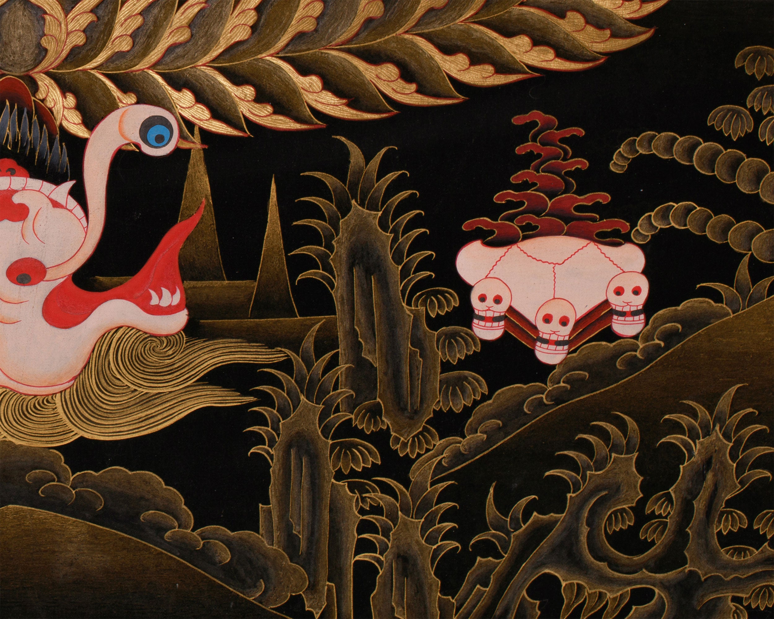 Wrathful Chemchok Heruka with Consort | Deity of Transformation and Liberation