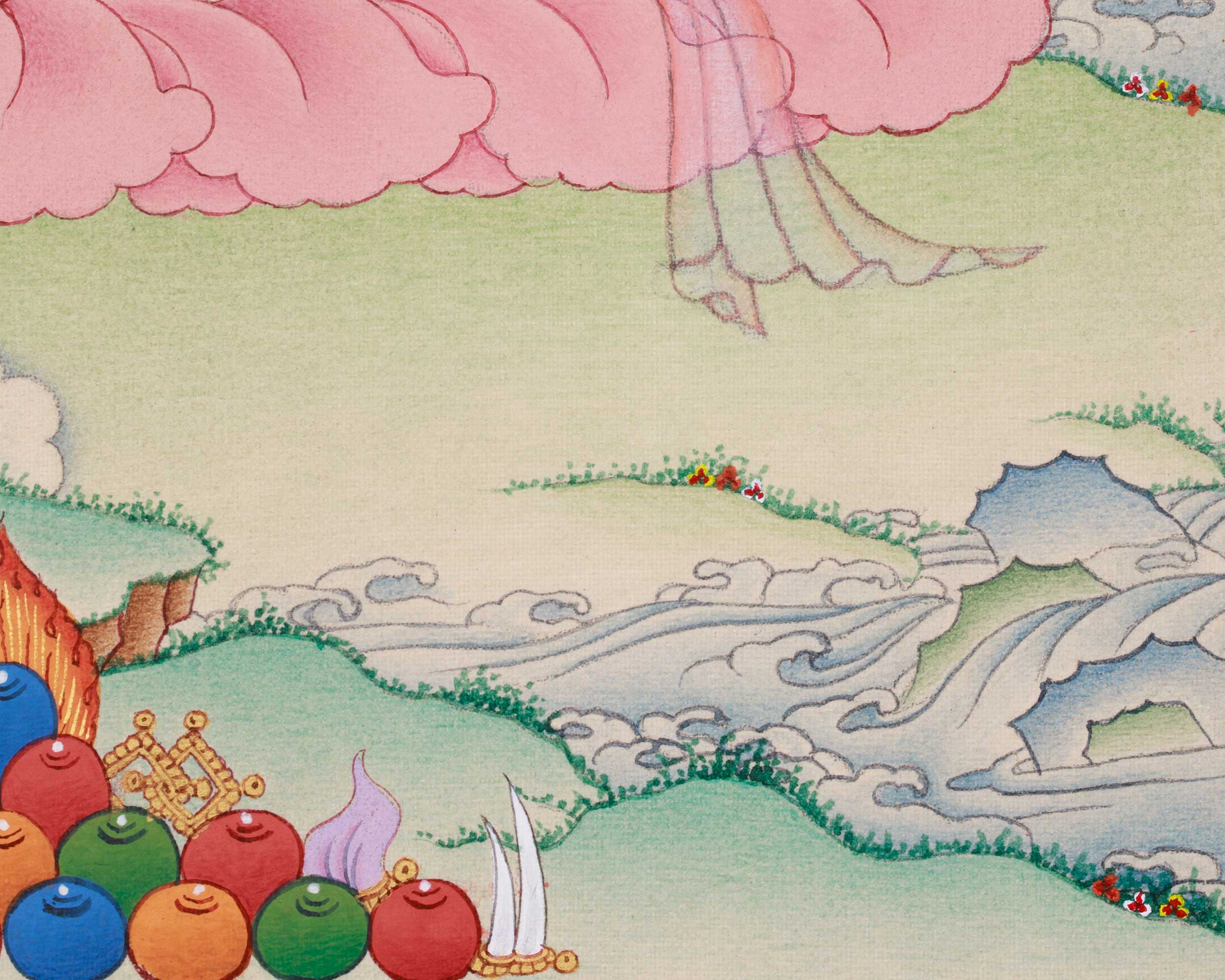 Sukha Siddhi Painting | Female Master of Tantric Power