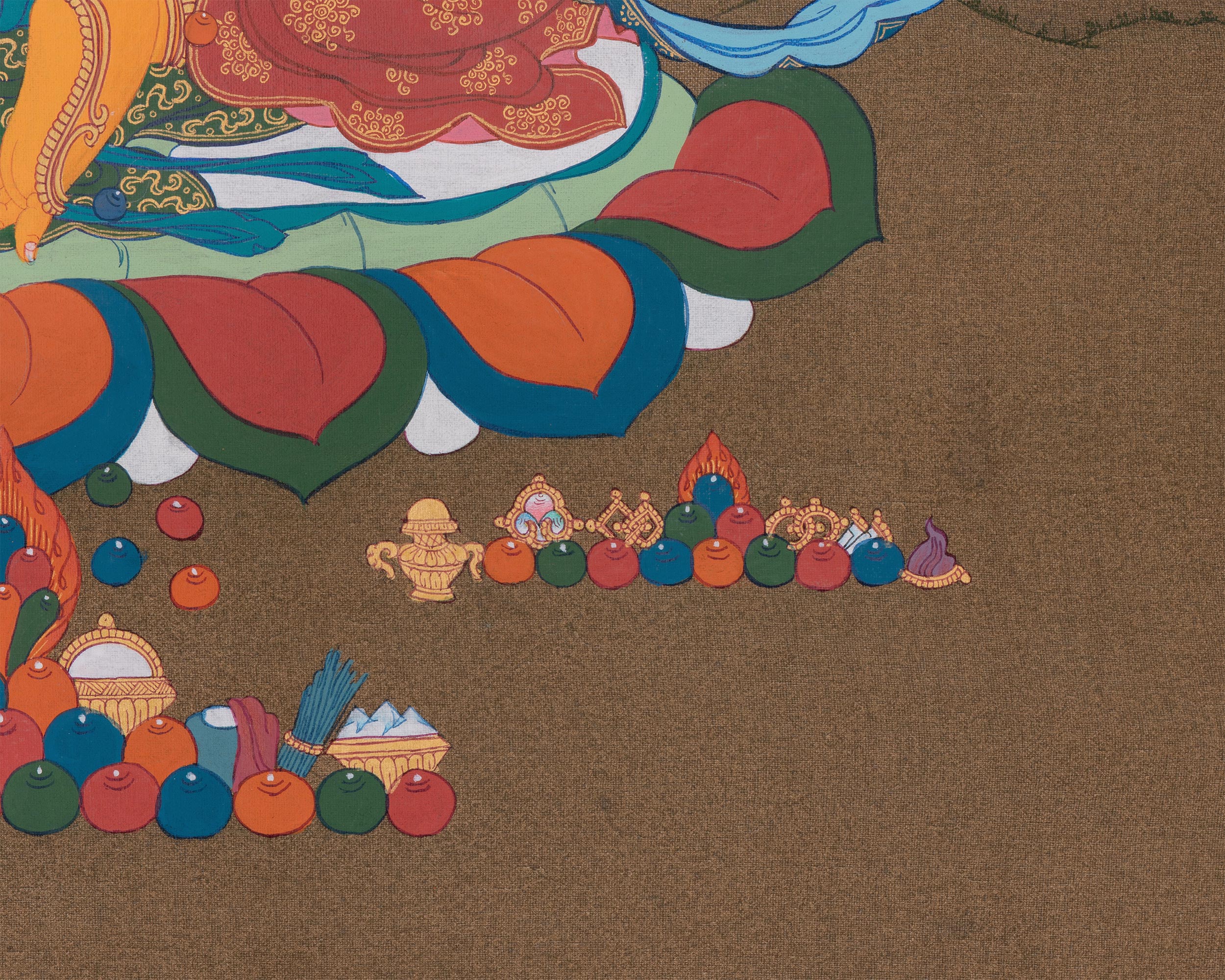 Deity of Wealth Dzambhala Thangka | A Powerful Tool for Wealth and Success
