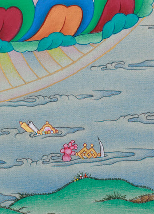 Adi Buddha Samantabhadra with Consort | The Divine Union in Yab Yum