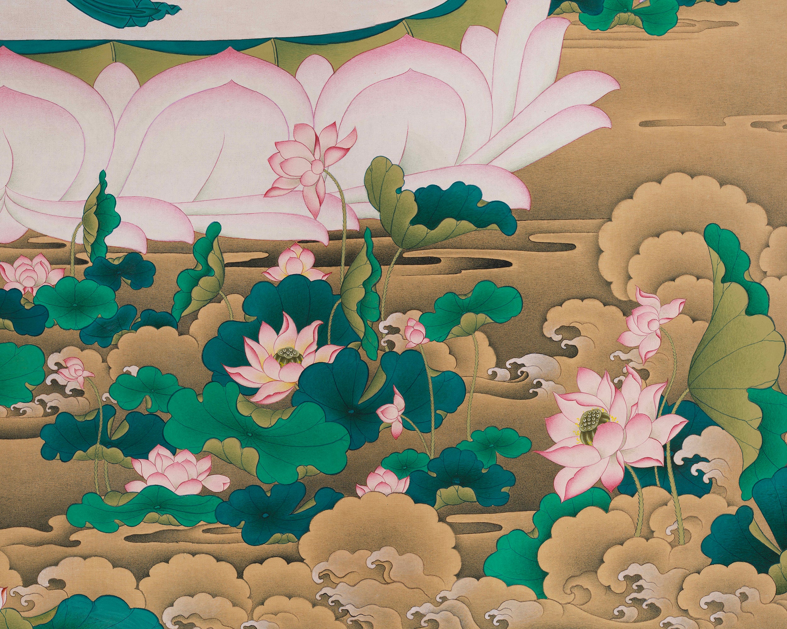 Exquisite 50-Inch Vajrasattva Thangka | A Powerful Symbol of Purification and Spiritual Awakening