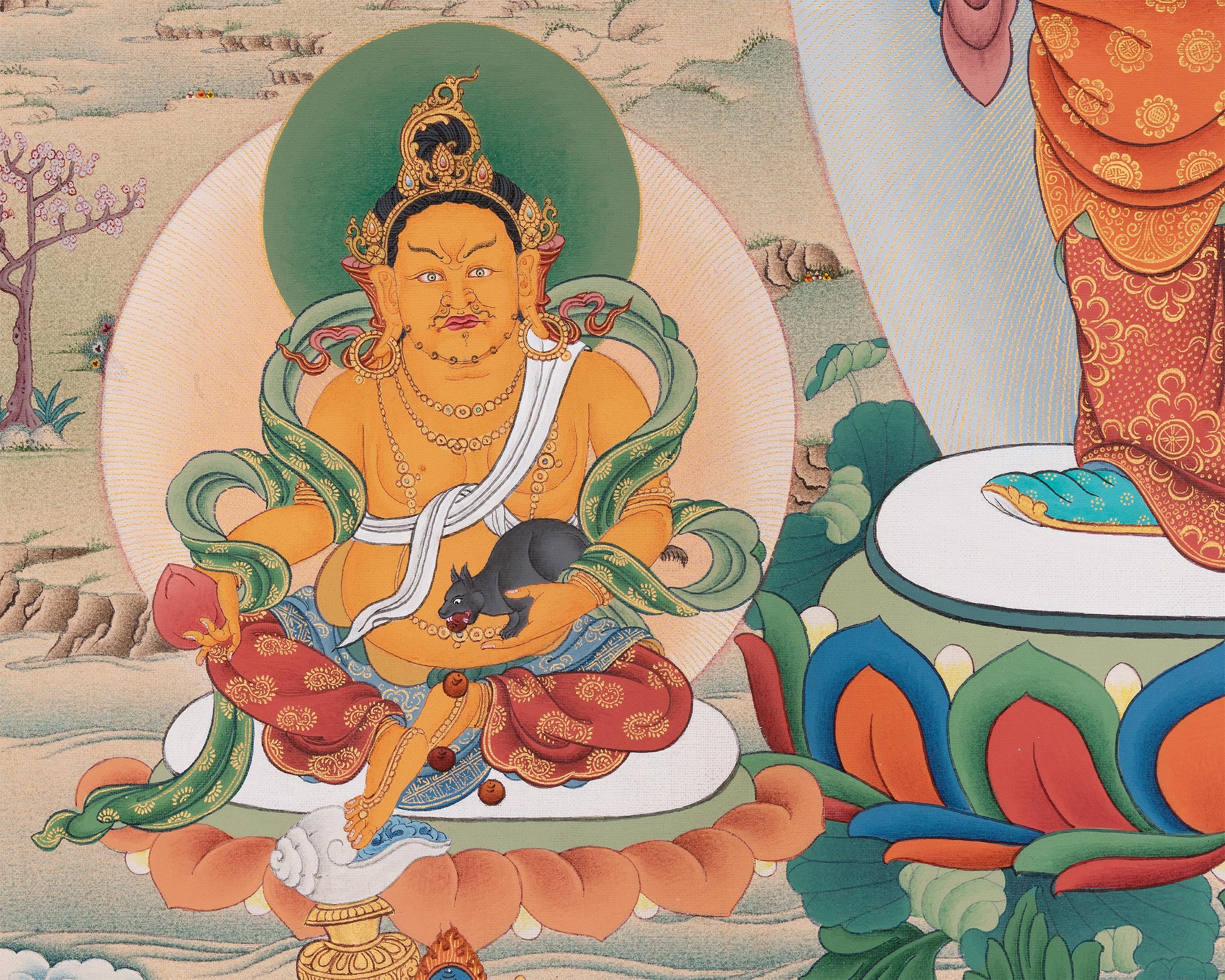 Pema Jungne with Four Dzambalas | Lotus Born Manifestation of Guru Rinpoche