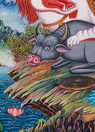 Devi Durga | Fierce Tantric Goddess Art