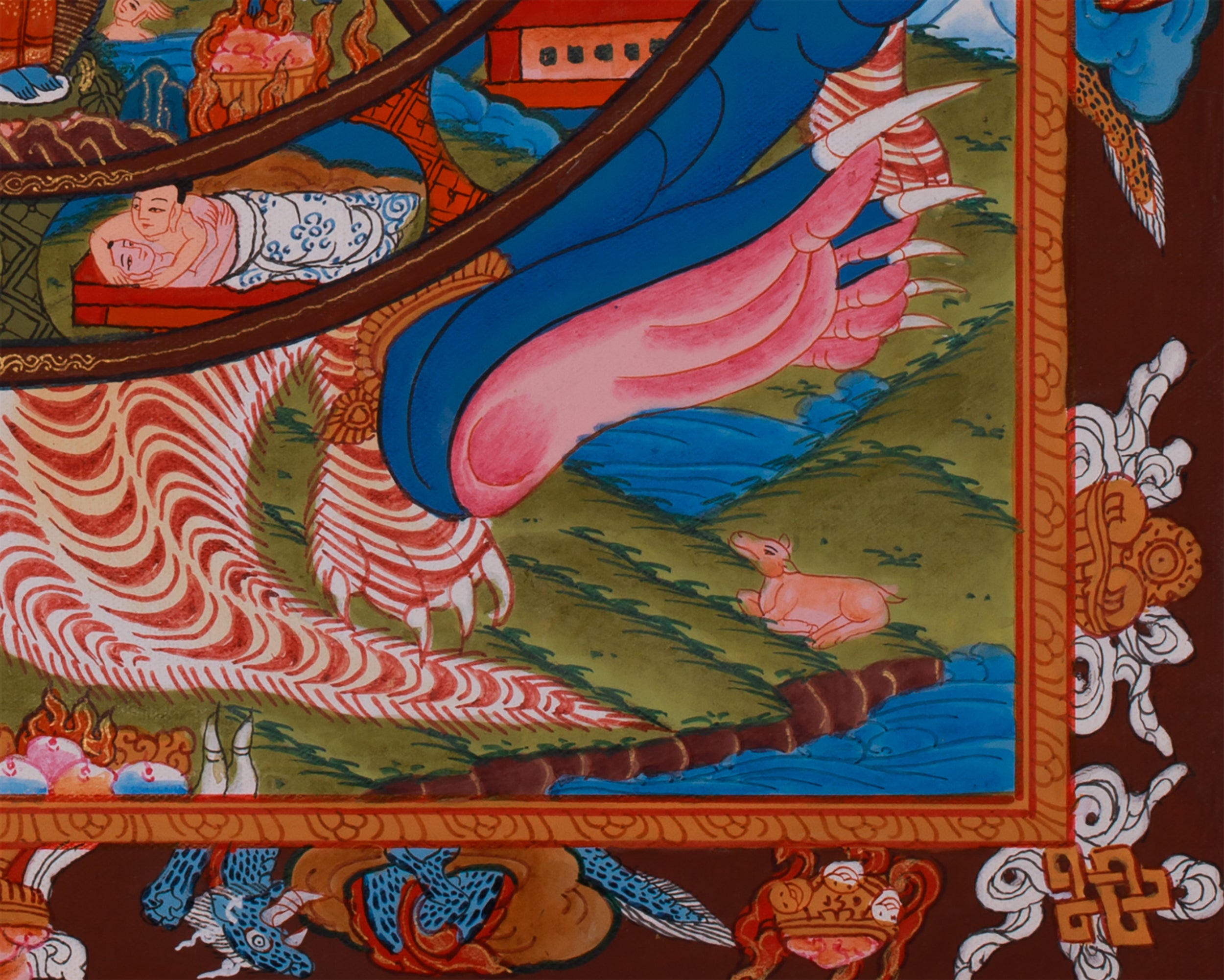 The Buddhist Wheel of Life Thangka | Guide to Samsara and Liberation