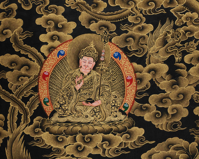 Traditional Sita Tara Gold Thangka | Enlightened Masters | Composition of Wisdom and Protection