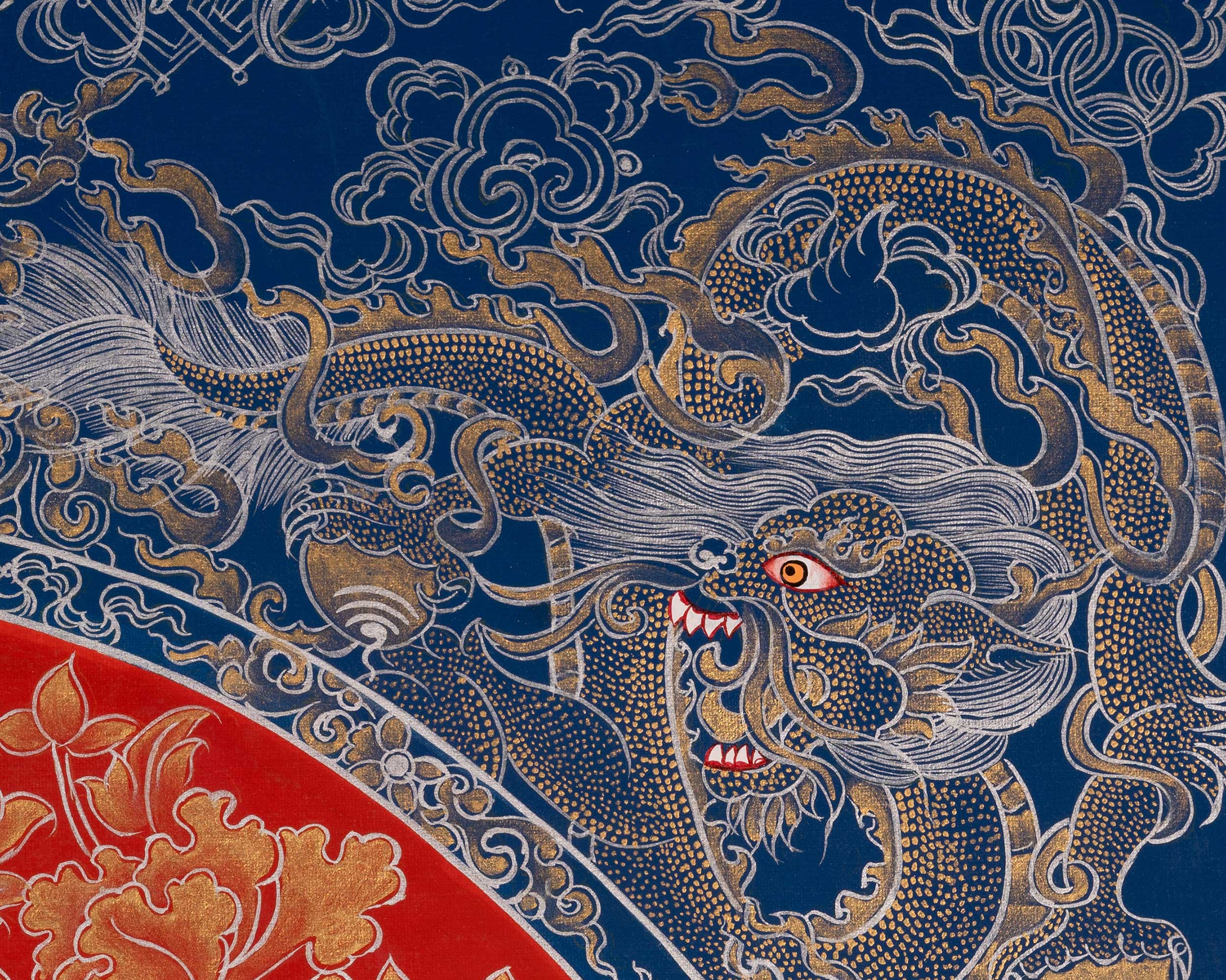 Bodhisattva Manjushree Thangka | Religious Art | Buddhist Gifts