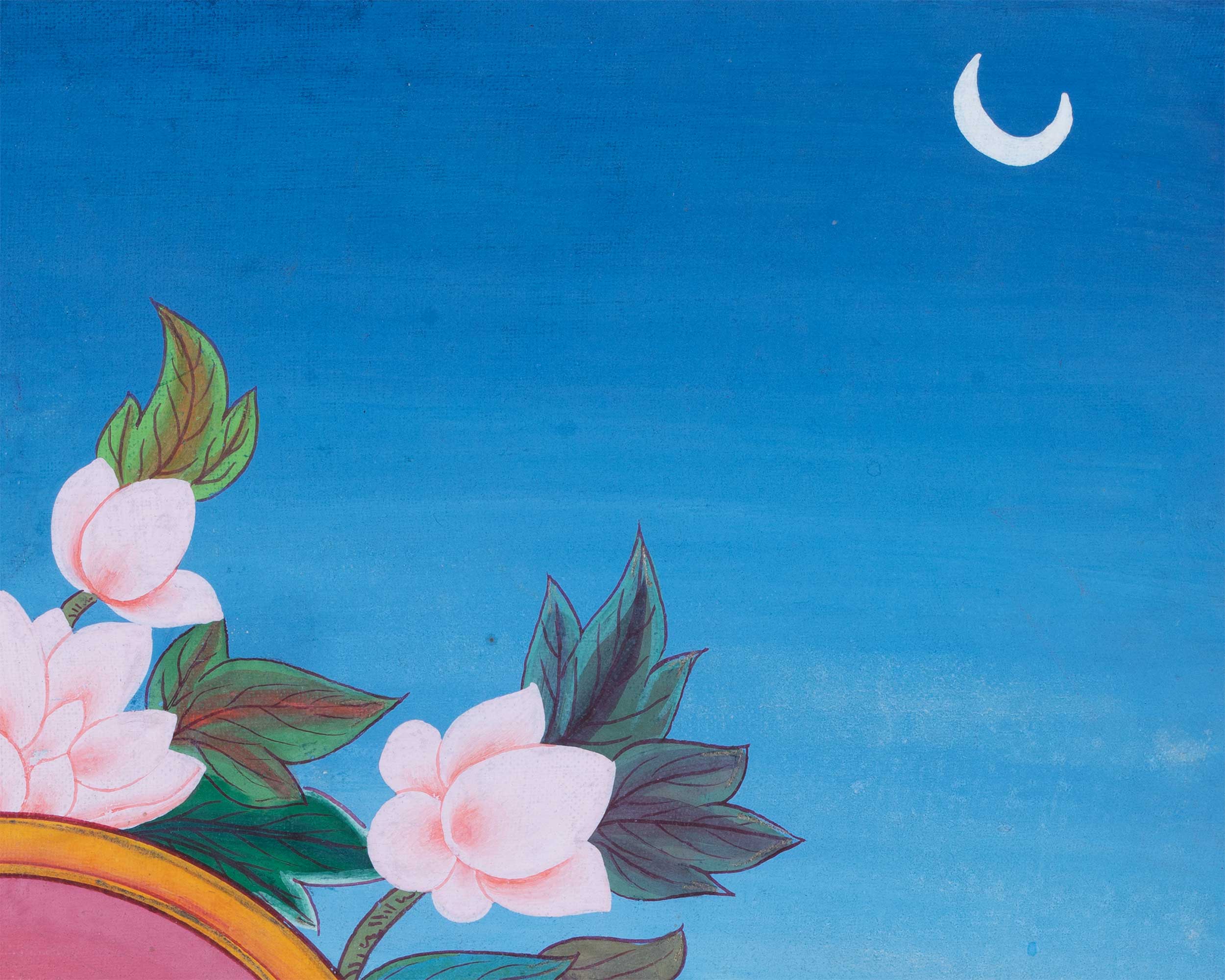 White Tara | Female Buddhist Divinity | Original Thangka Painting