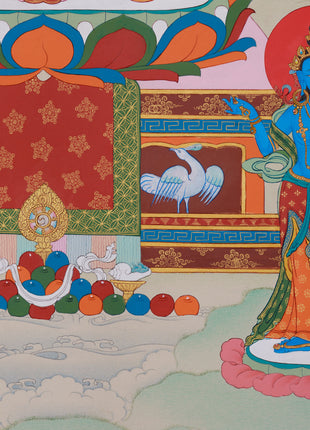 Red Buddha Amitabha | Symbol of Infinite Light and Compassion