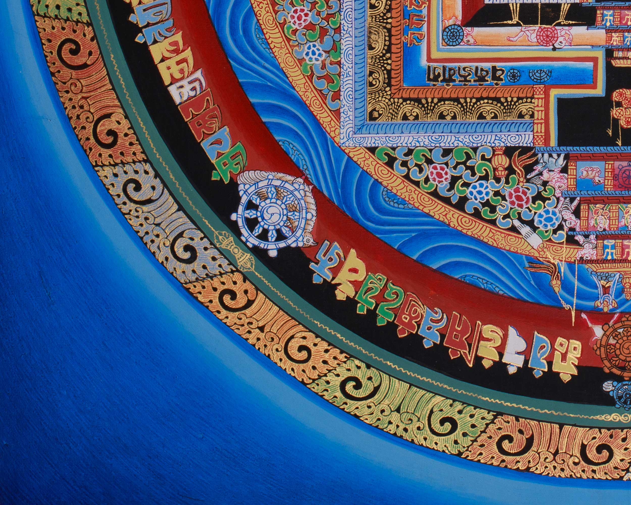 Himalayan Mandala Thangka | Kalachakra Mandala