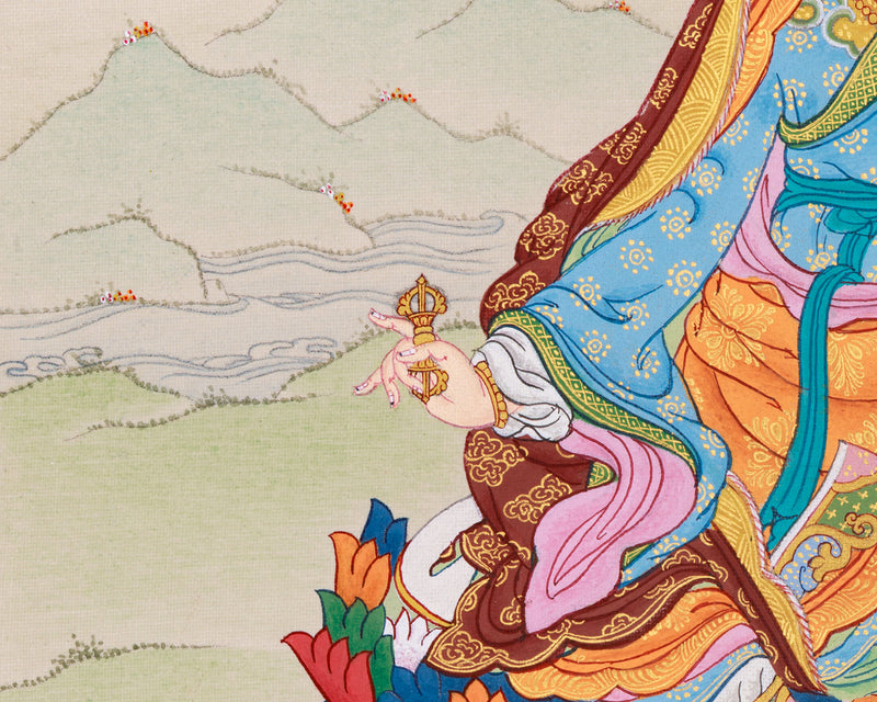 Perfectly Sized Guru Padmasambhava Painting