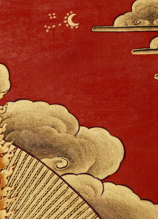 Vaishravana Painting | Guardian King of Wealth and the North
