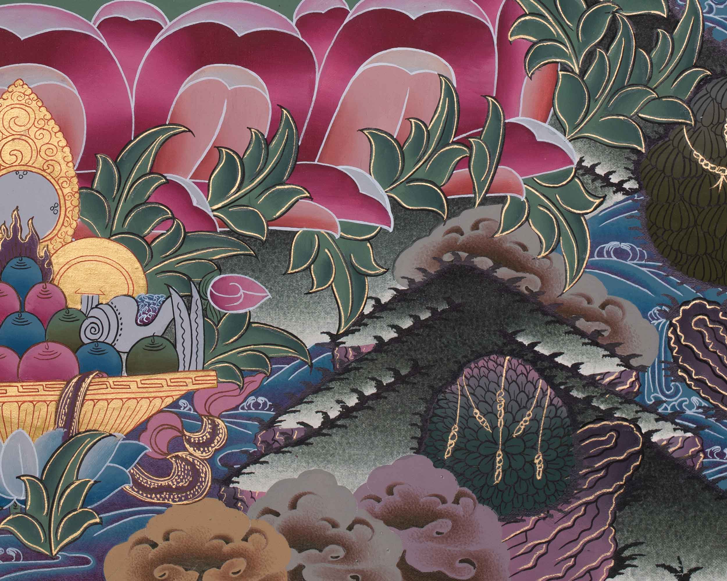 The Buddha of Purification Dorje Sempa | Vajrasattva Thangka