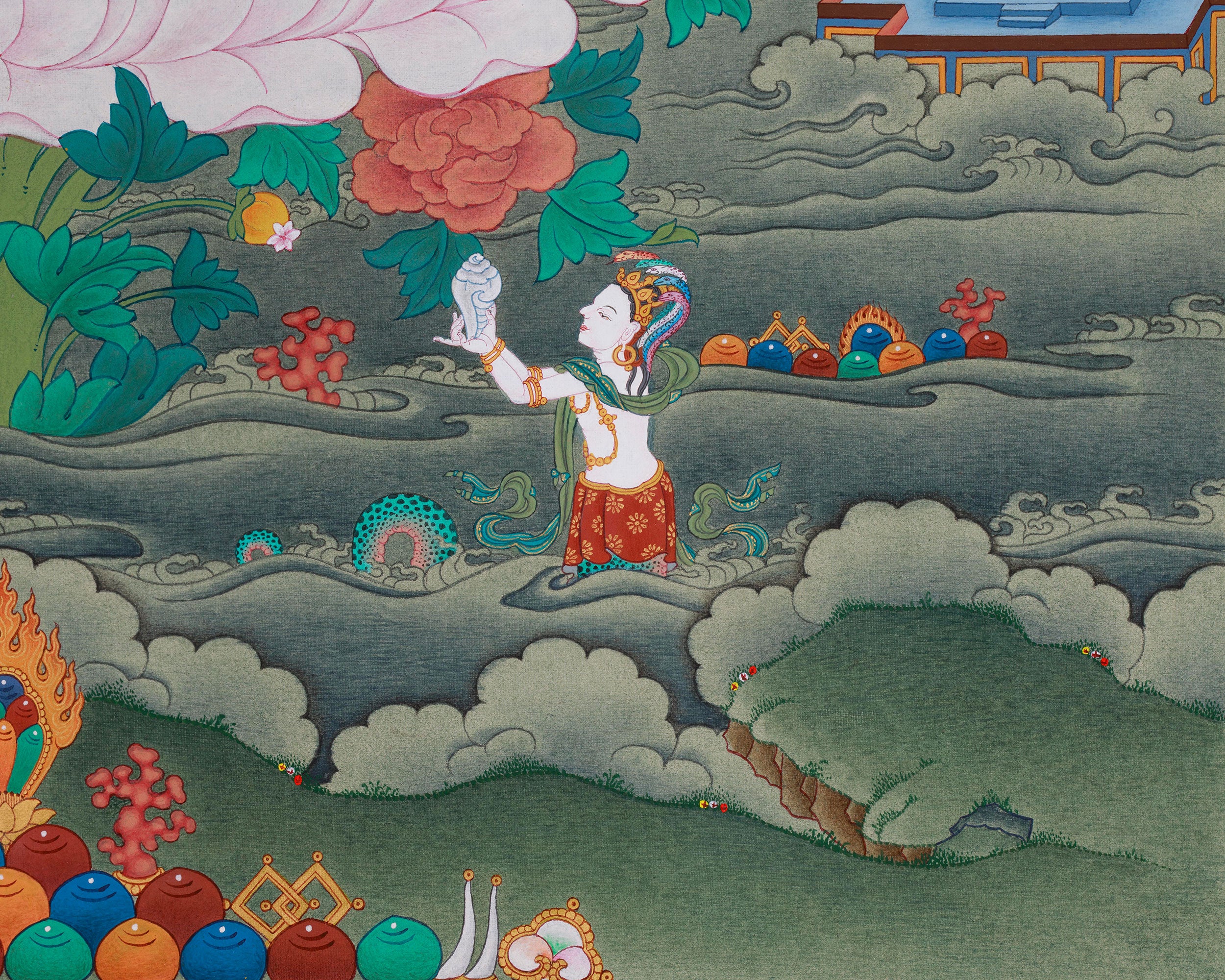 The Divine Compassion of White Tara Female Deity | Goddess of Healing
