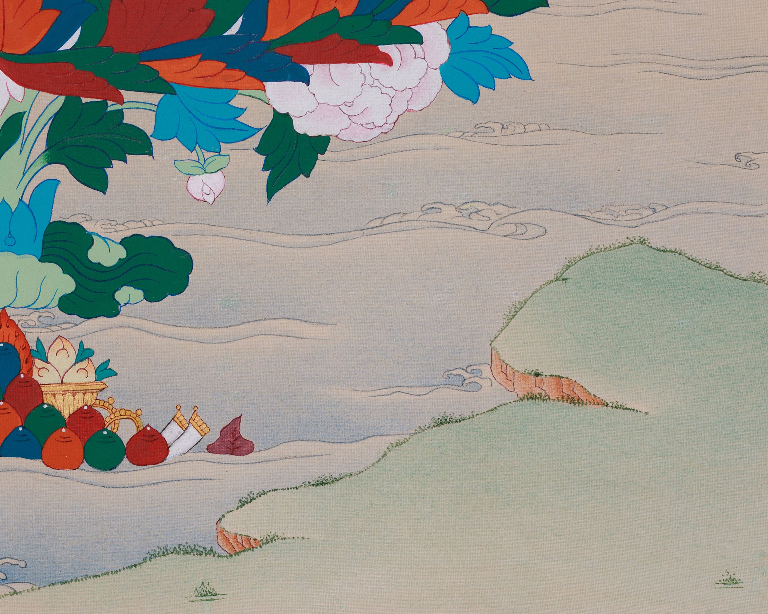 Second Buddha Rinpoche Thangka | Guru Padmasambhava Artwork