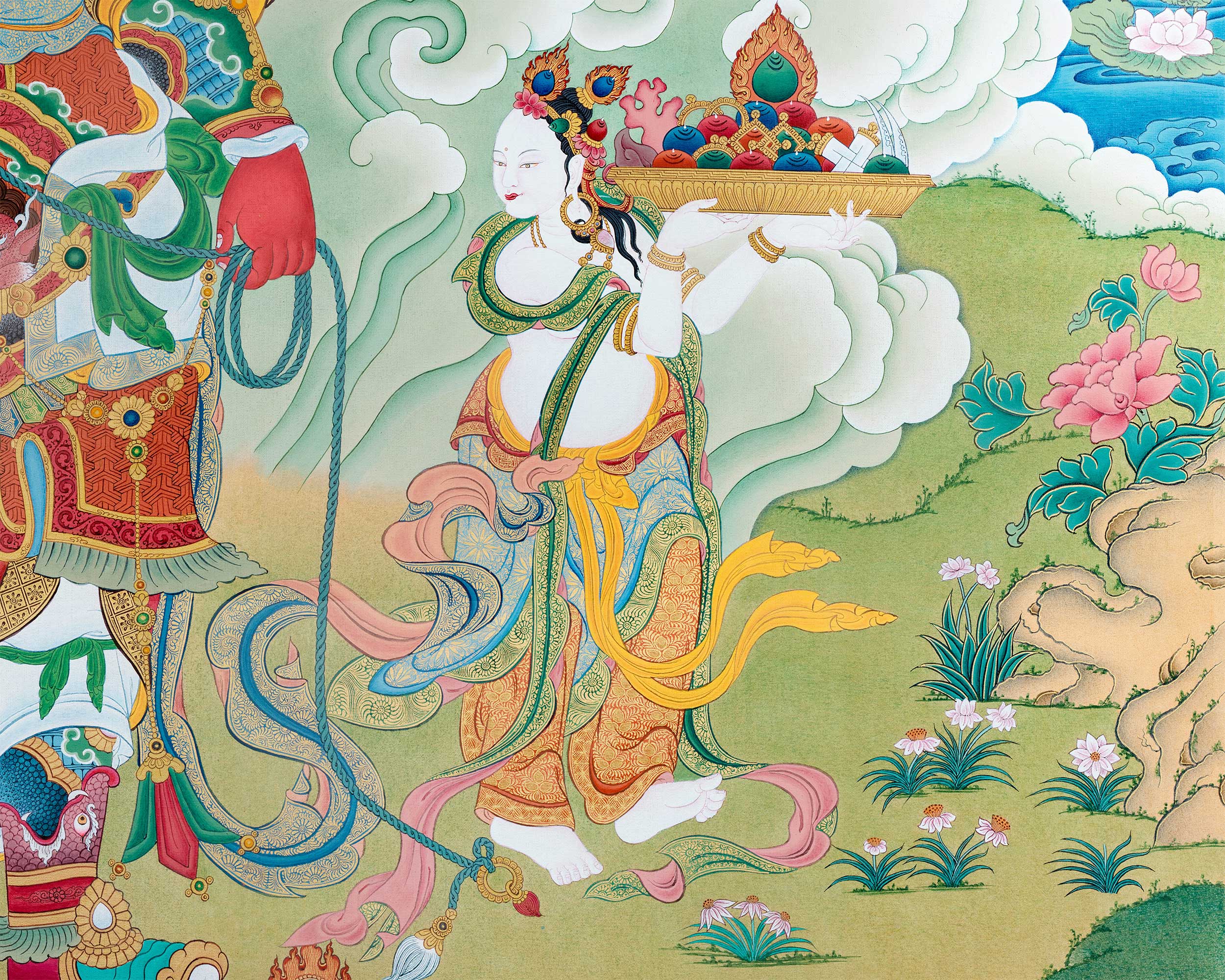 Virupaksa Giclee Print | Guardian King of the West and Protector of the Dharma