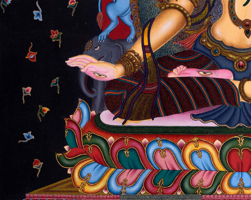 High-Quality White Tara Giclee Thangka Print | Tara Bodhisattva Print | Tibetan Buddhism Artwork