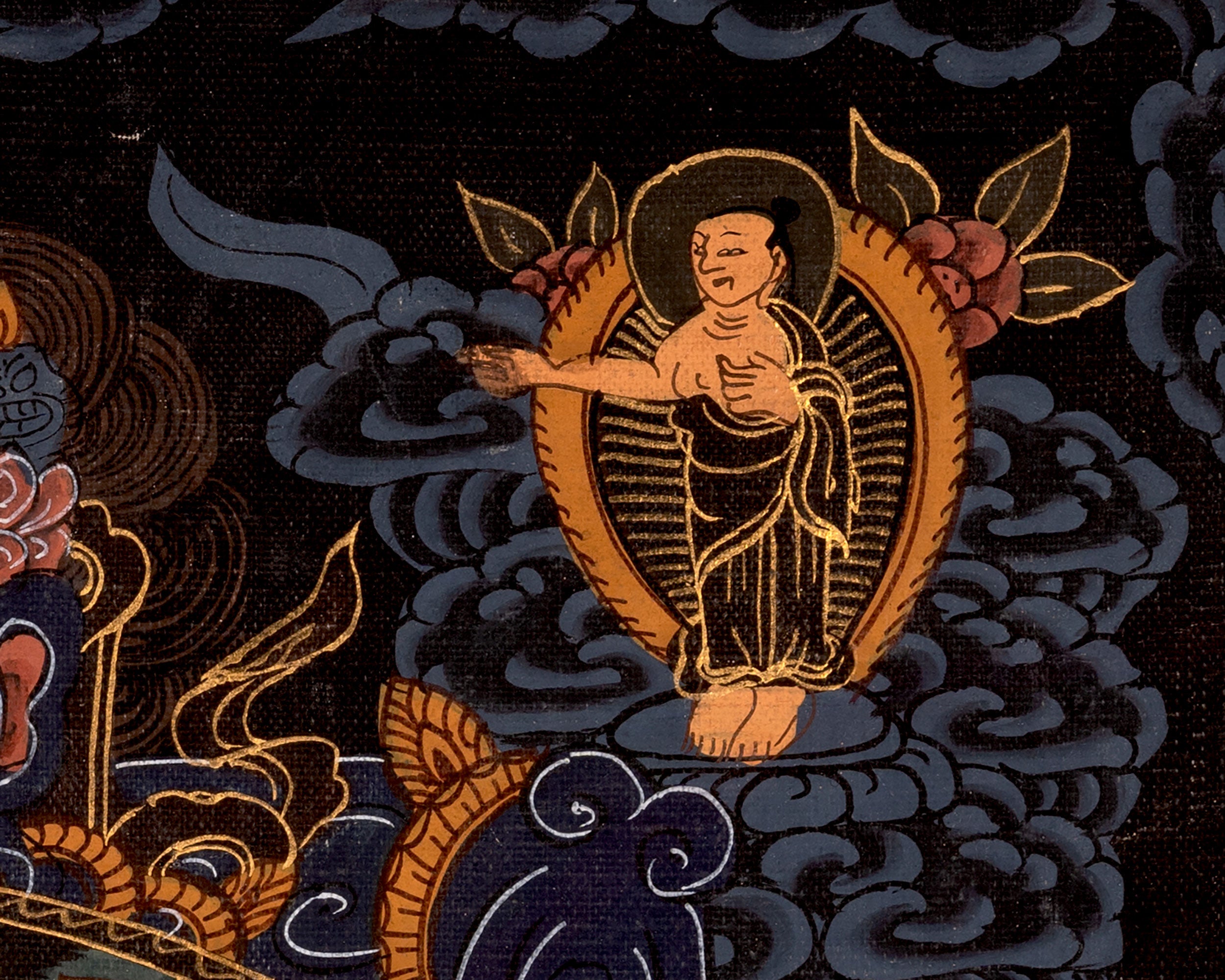 Religious Bhavachakra Thangka | Traditional Artwork | Wall Decors