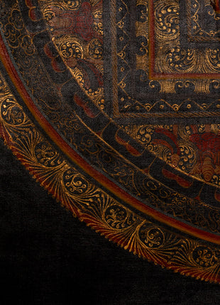 Buddhist Mantra Mandala | Spiritual Art of Protection | Mandala Painting