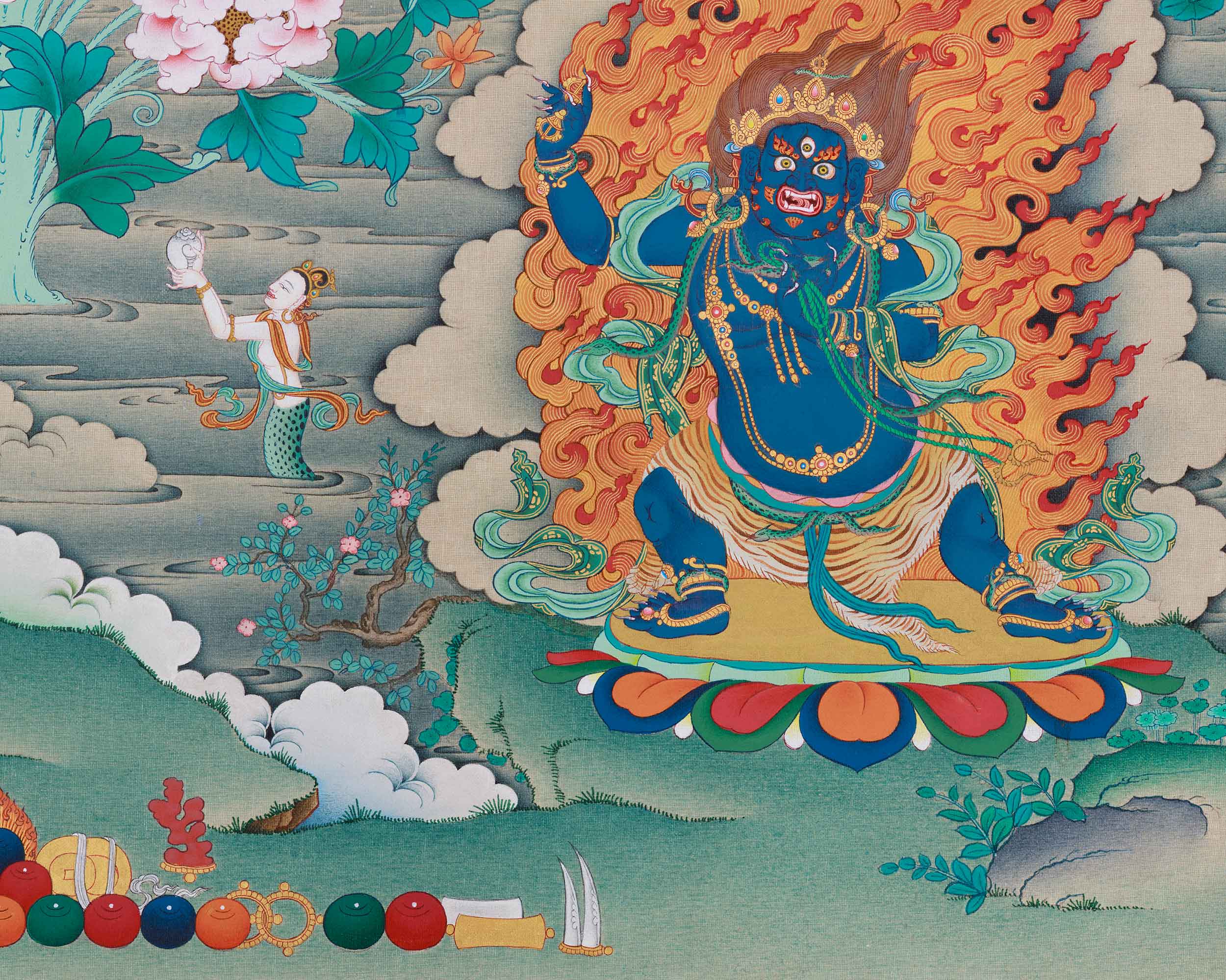 Divine 1000 Armed Avalokiteshvara Art | The Embodiment of Infinite Compassion and Enlightenment