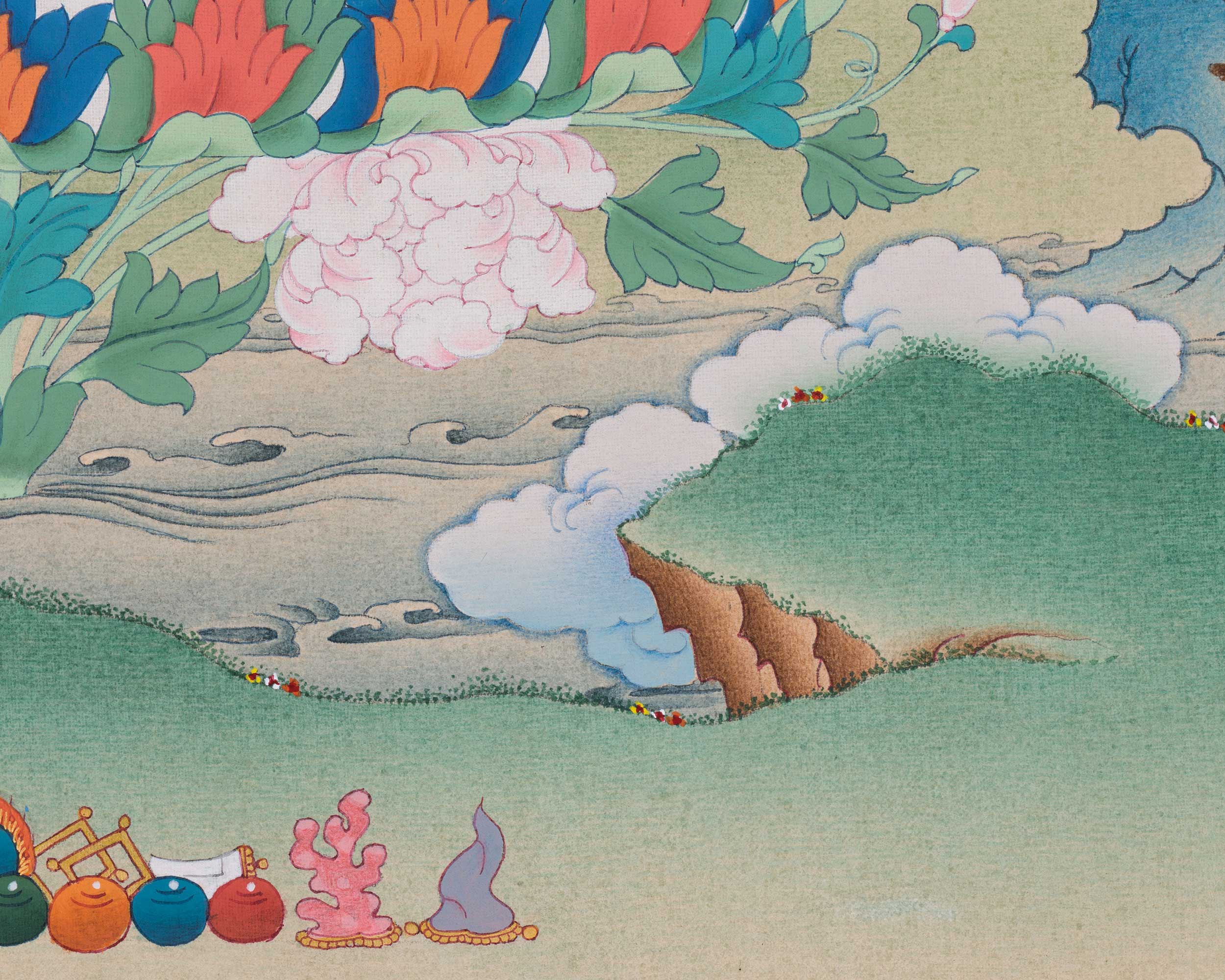 Sacred 28 Inches Guru Padmasambhava | Guru Rinpoche, the Second Buddha of Tibet
