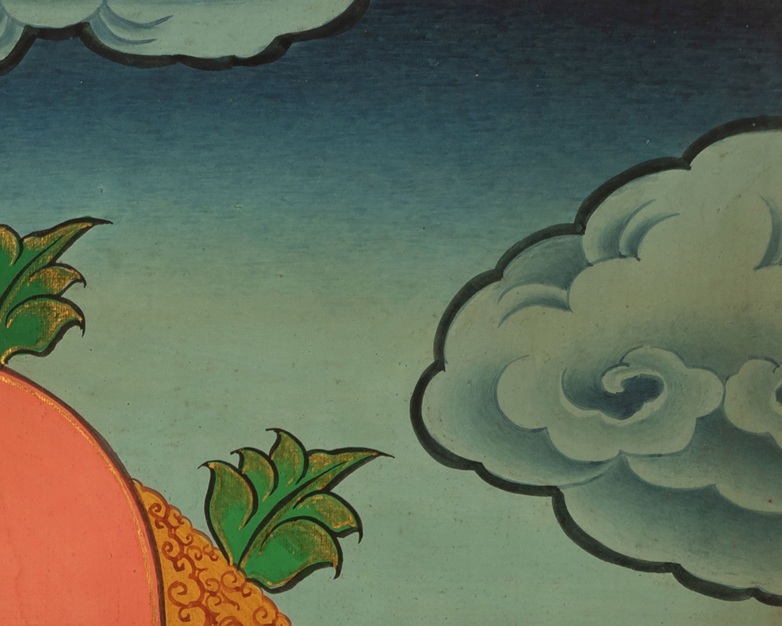 Samantabhadra Yab Yum Buddha | Small Size Original Hand-Painted Thangka