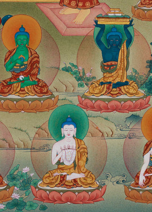 The Thirty-Five Confession Buddhas | Tapestry of Purification and Enlightenment