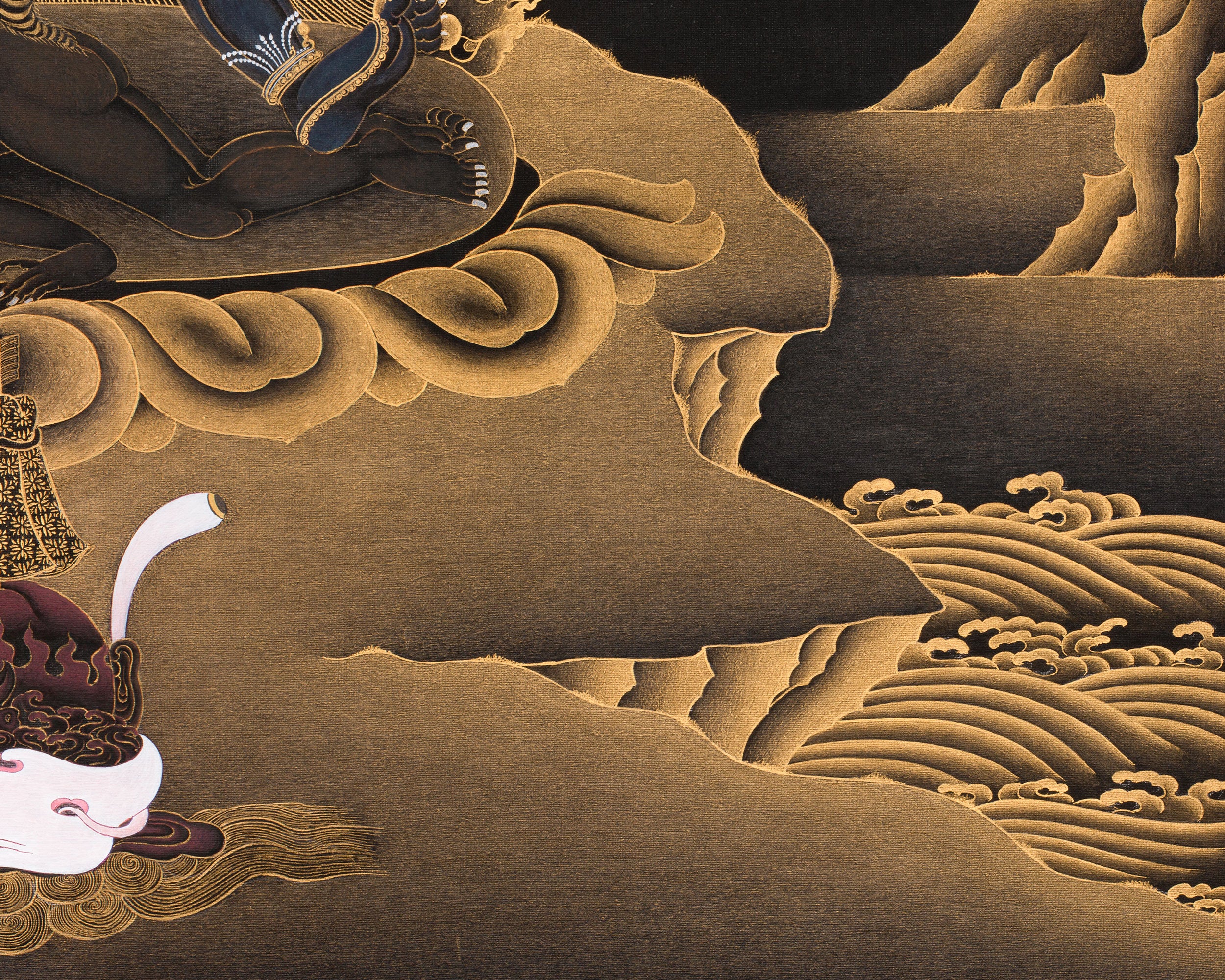 Fierce Ekajati Thangka Print | Goddess of Protection and Fearlessness