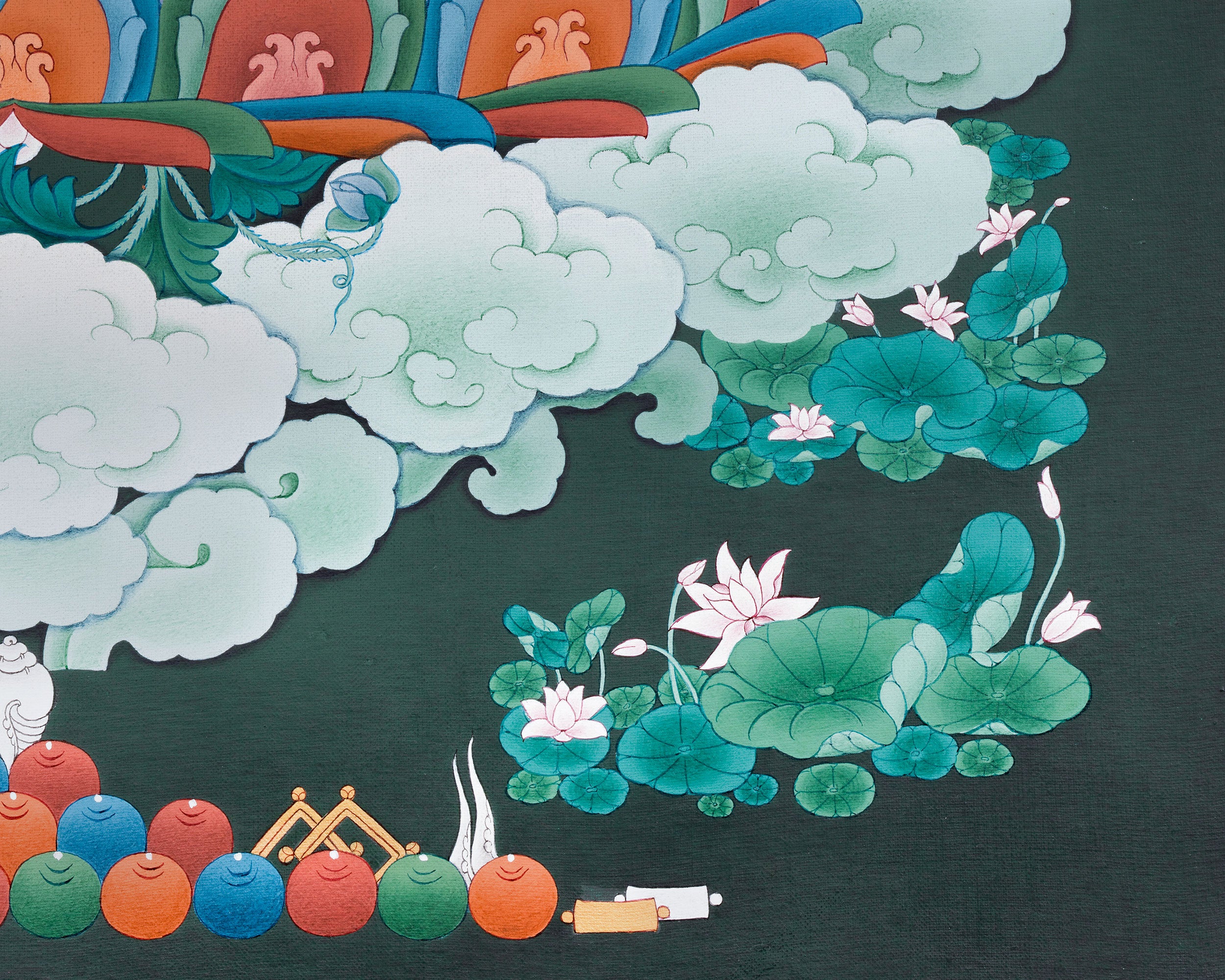 Goddess Green Tara Print | Tibetan Deity of Healing and Swift Protection