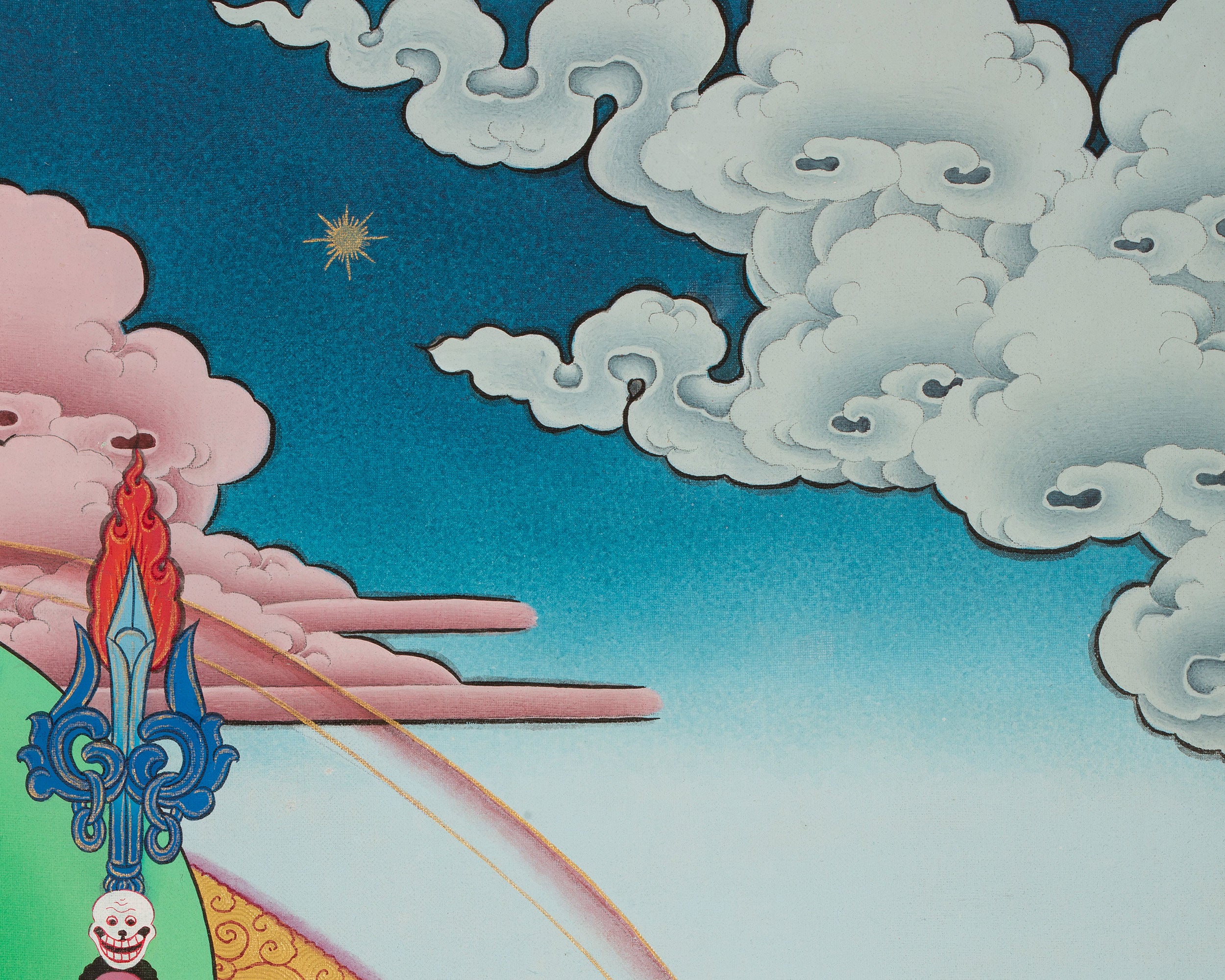 Guru Rinpoche Thangka | Wall Decor Painting