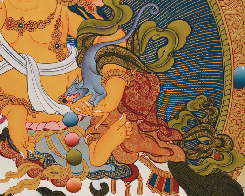 Namtoshe (Vaisravana) Thangka | Guardian King of the North