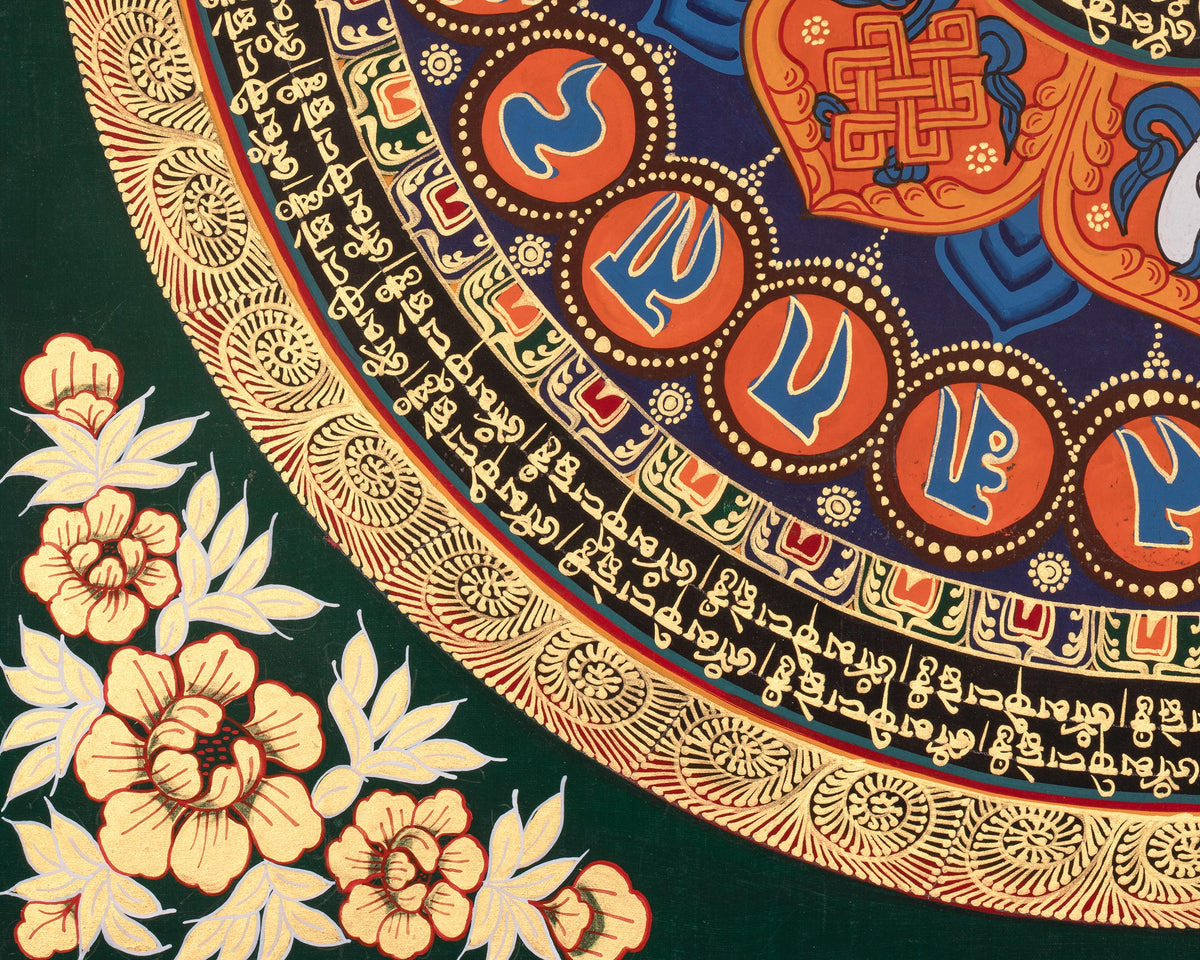 Eight Auspicious Symbols Mantra Mandala | The Universe and The Path To Enlightenment