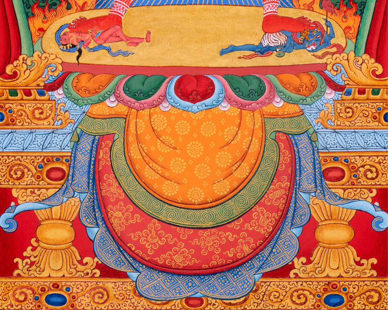 Divine Dakini Set Thangka Prints | Vajrayogini & Vajravarahi | Sacred Female Buddha Art