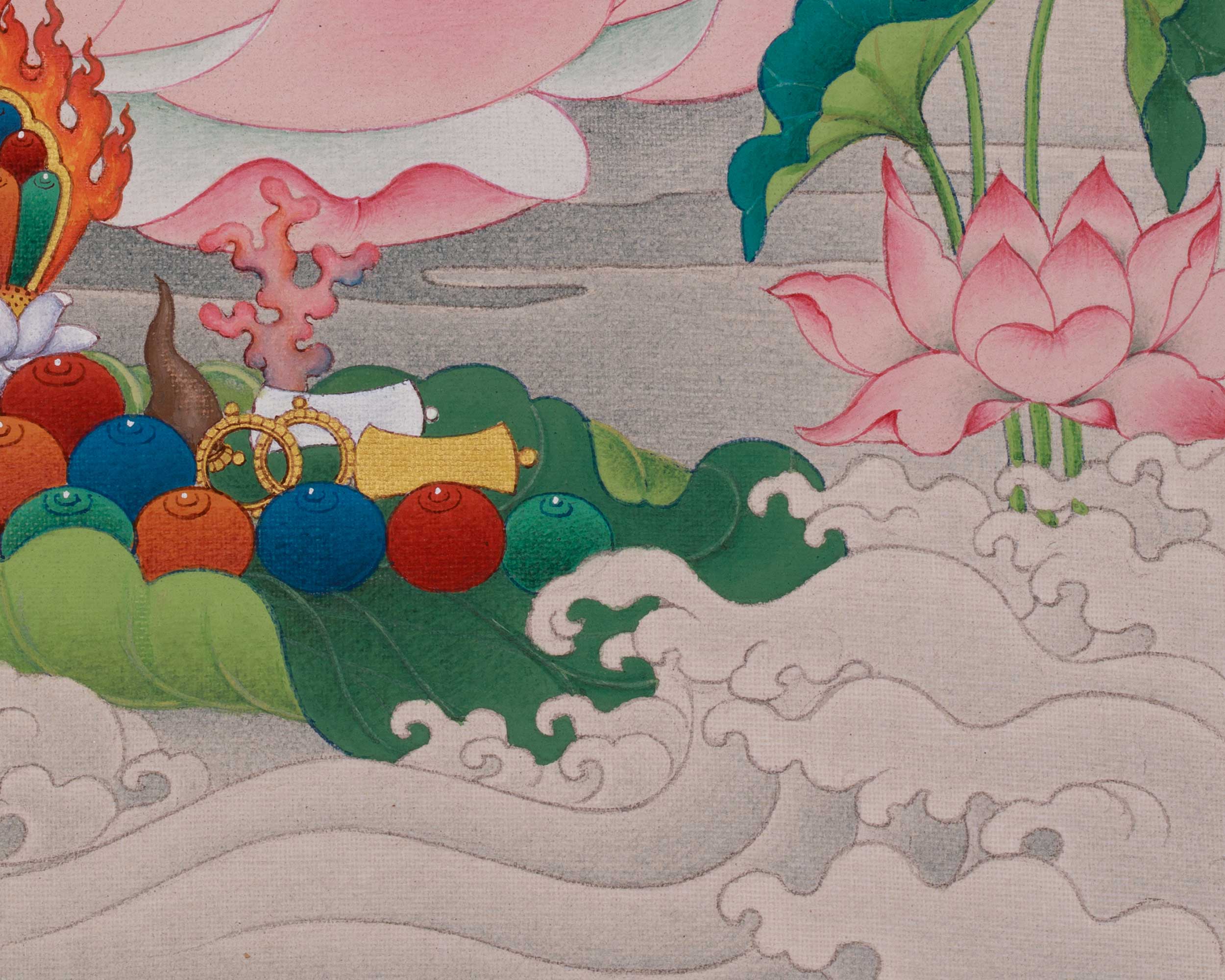 Healing Deity, Medicine Buddha Art | Baisajyaguru Thangka