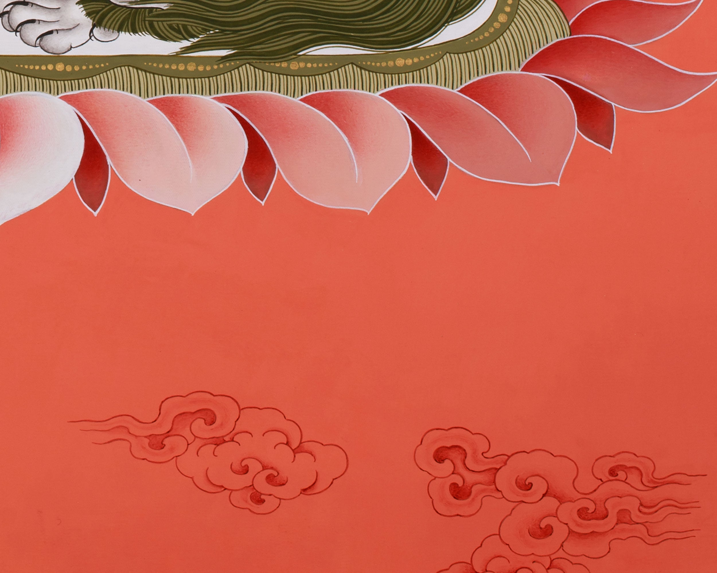 Wealth Deity Namtoshe Thangka | Buddhist Artwork for Abundance and Spiritual Balance