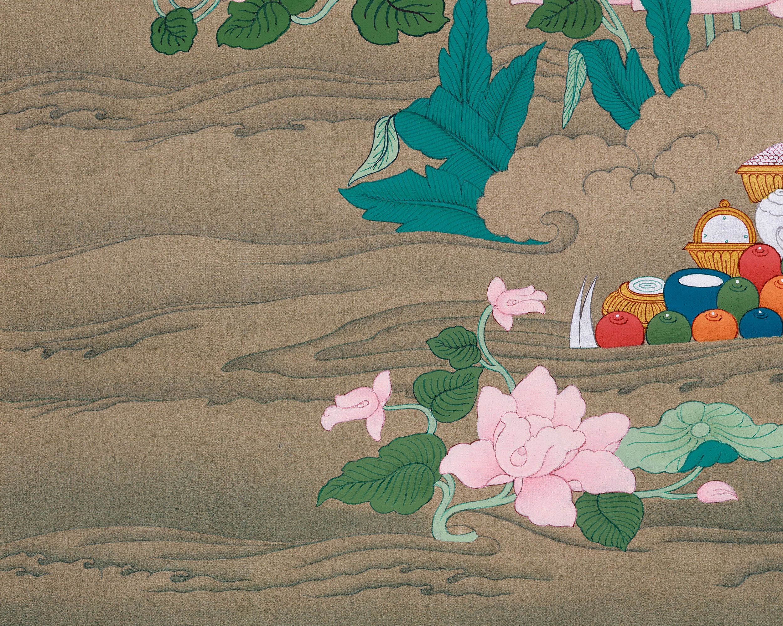 Dhyani Buddha Thangka | The Enlightened One