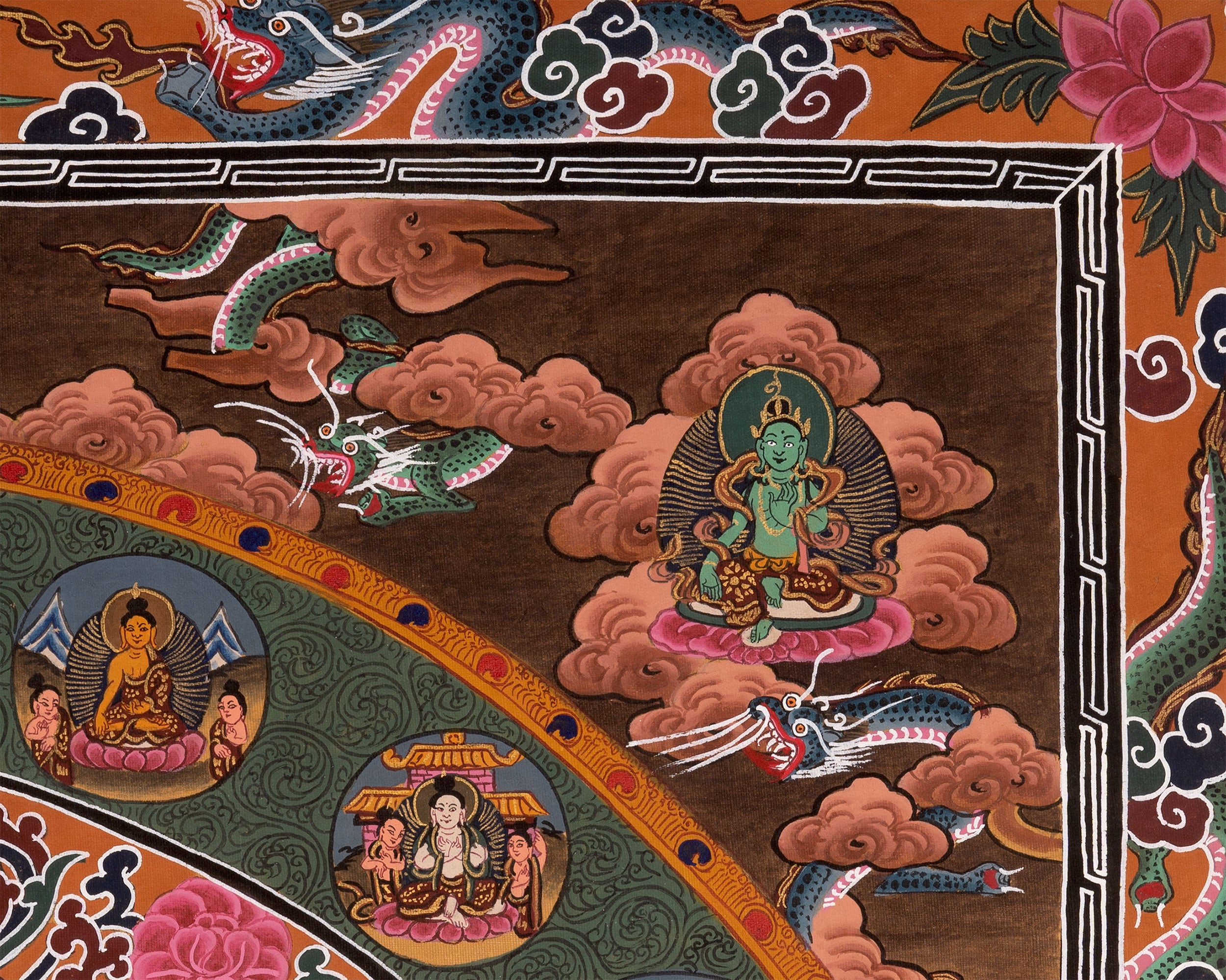 Original Shakyamuni Buddha | Buddhist Religious Thangka Painting