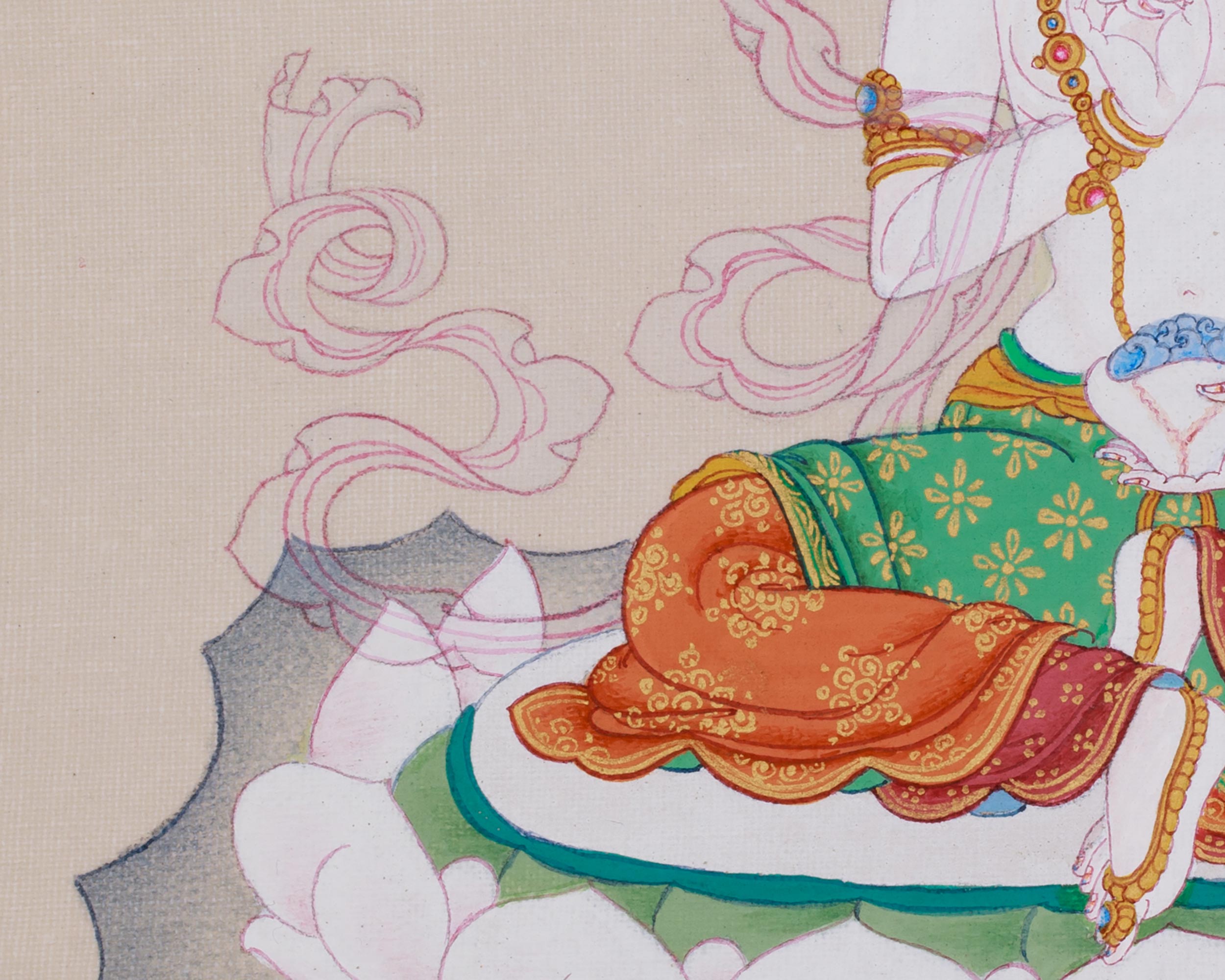 Yeshe Tsogyal Artwork | The Mother of Tibetan Buddhism